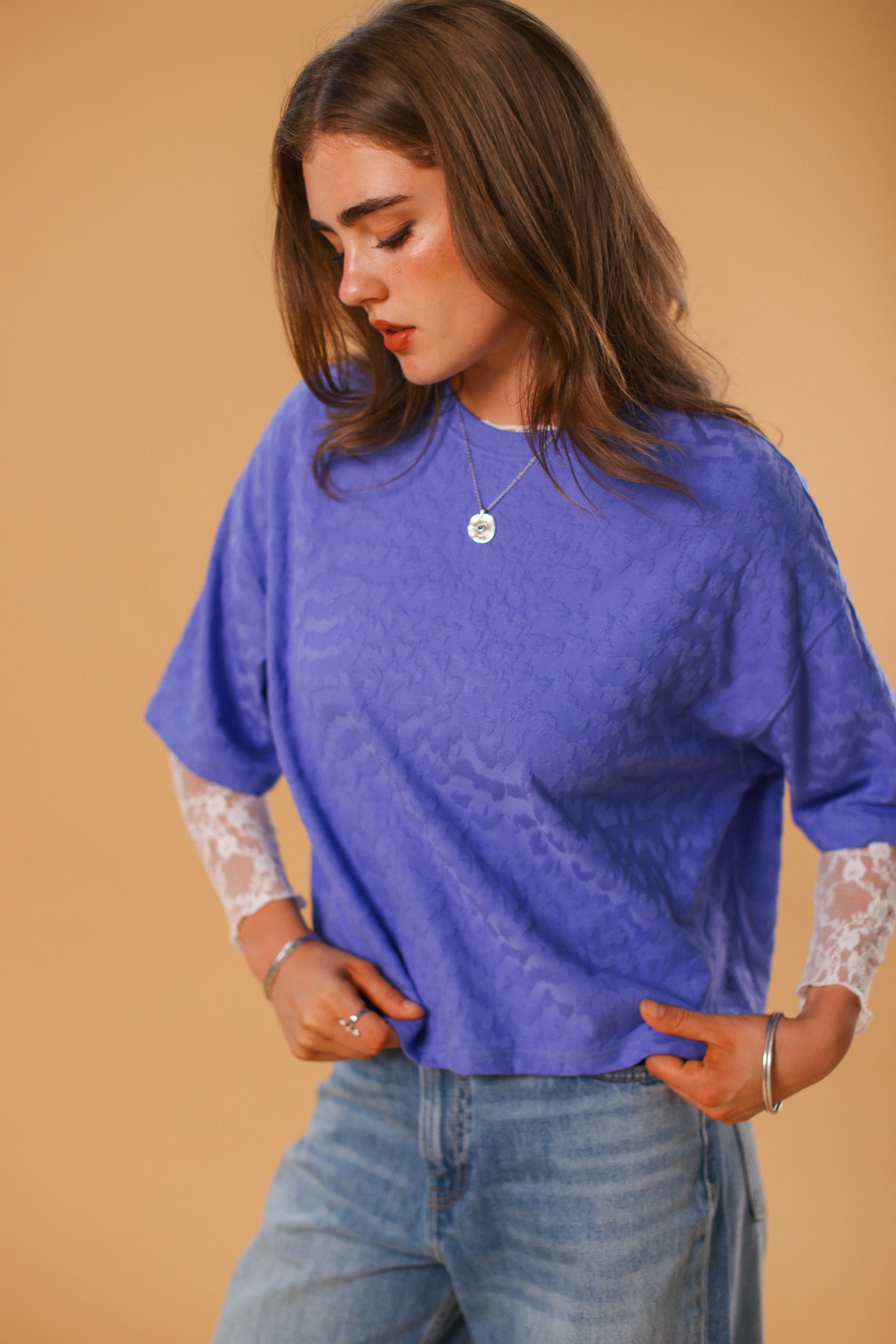 Top Juvina Royal Blue