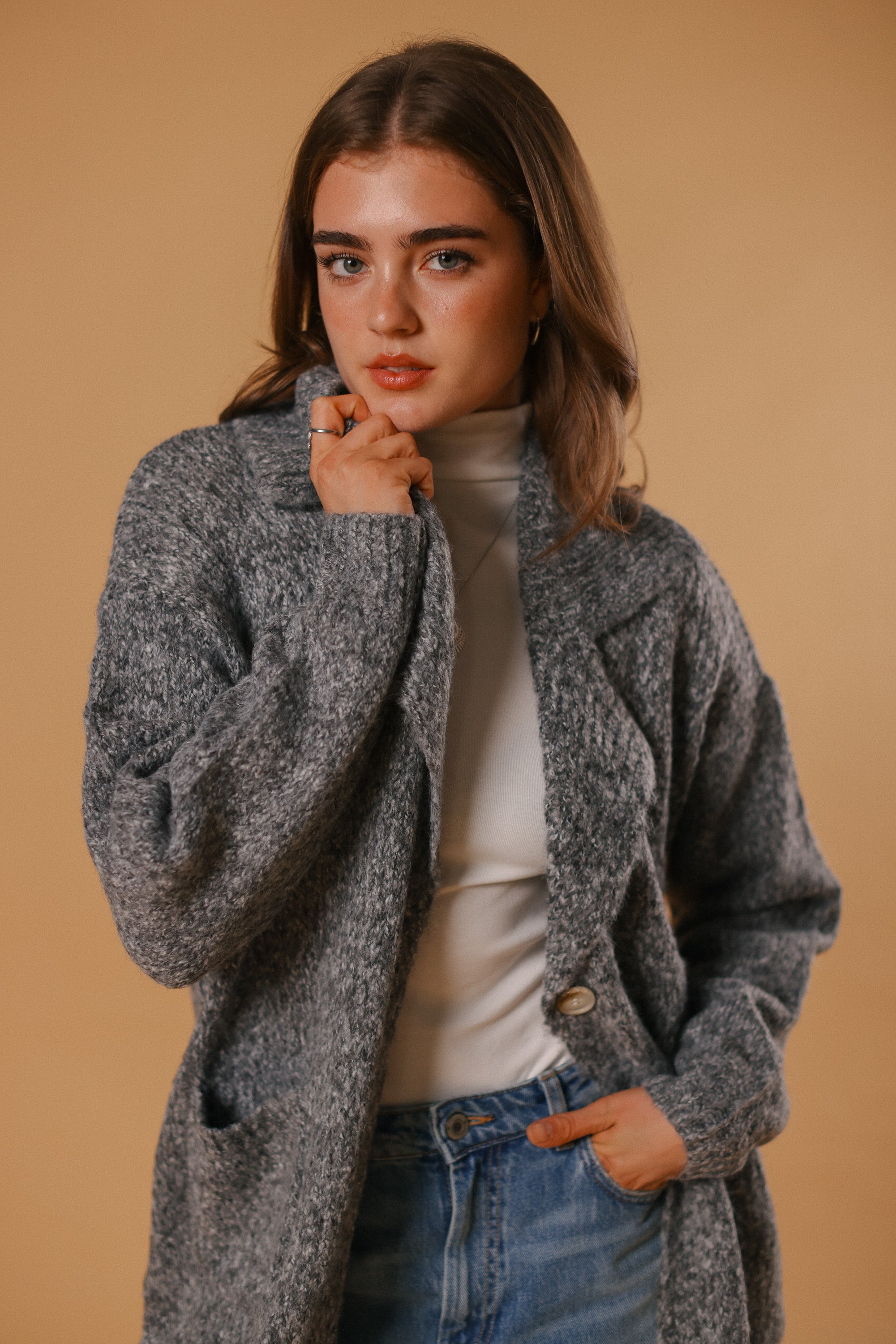 Cardigan Avery Grey