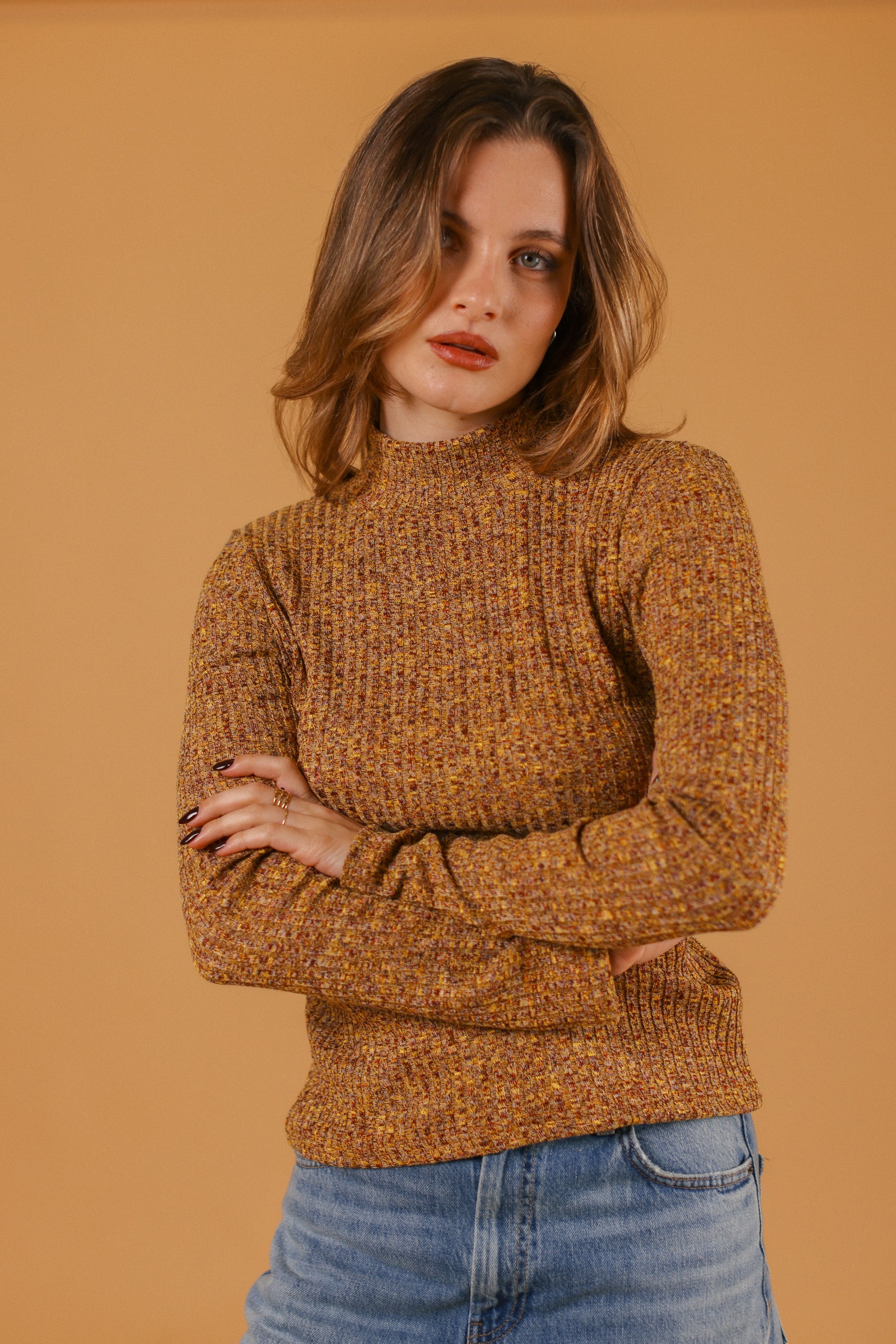 Top Valencia Mustard Melange