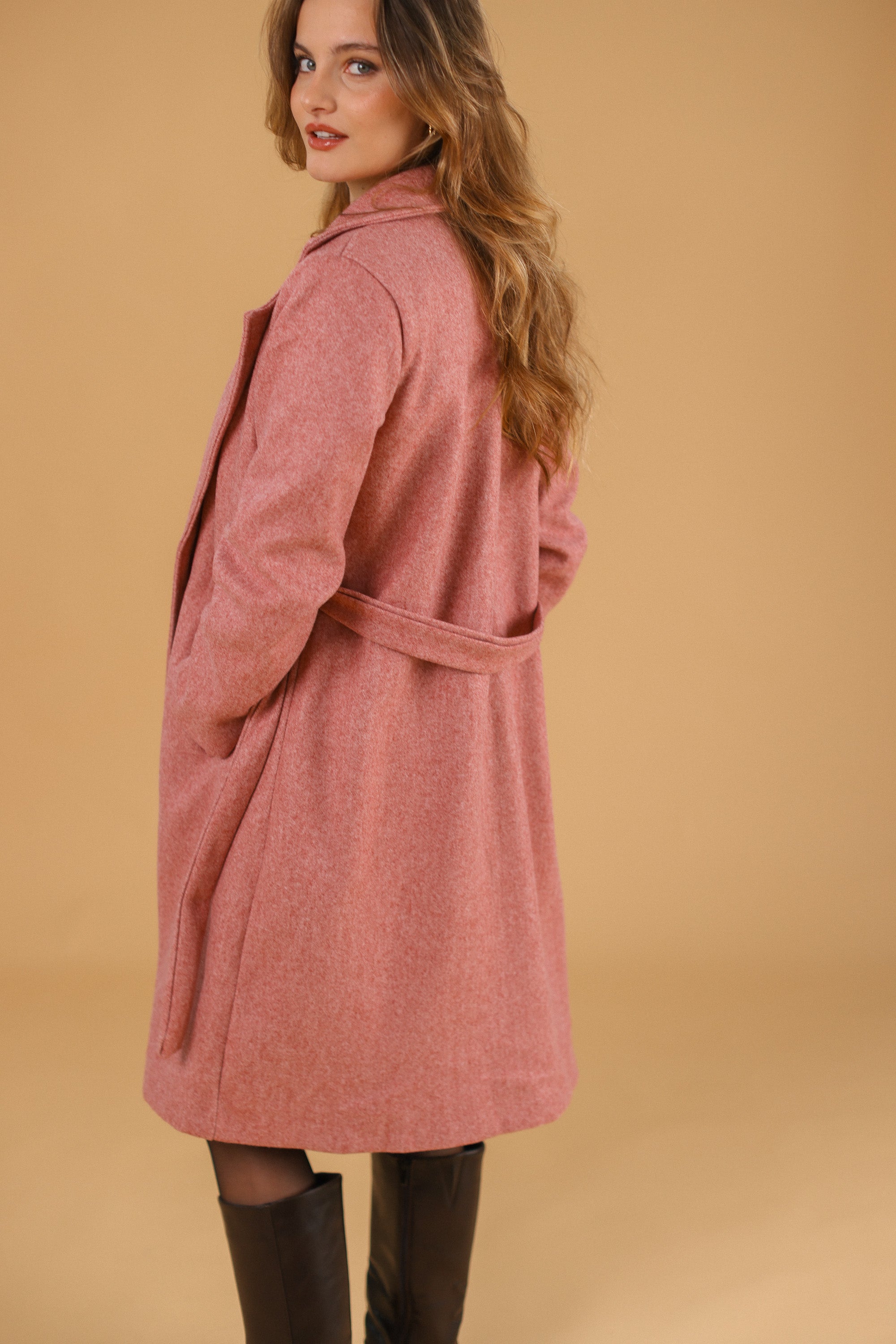 Coat Noor Pink