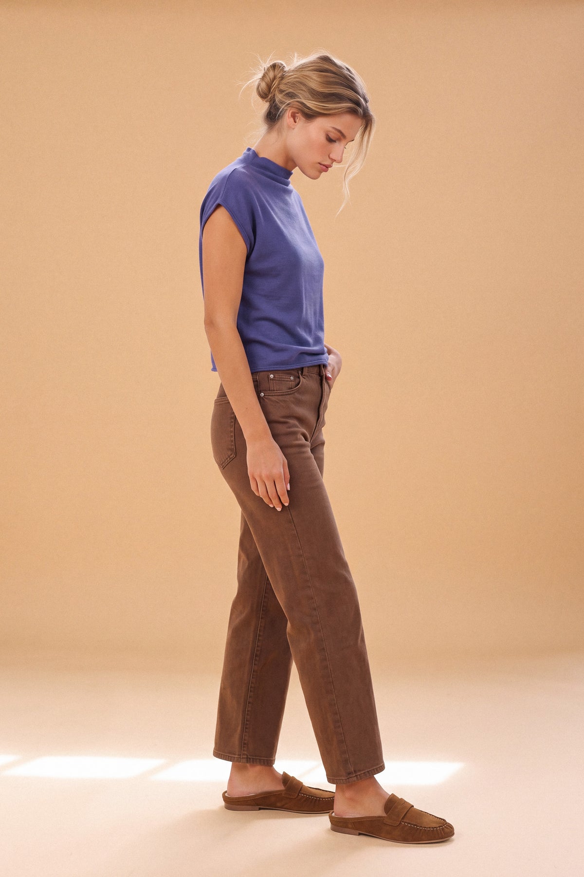 Top Ingrid Blue