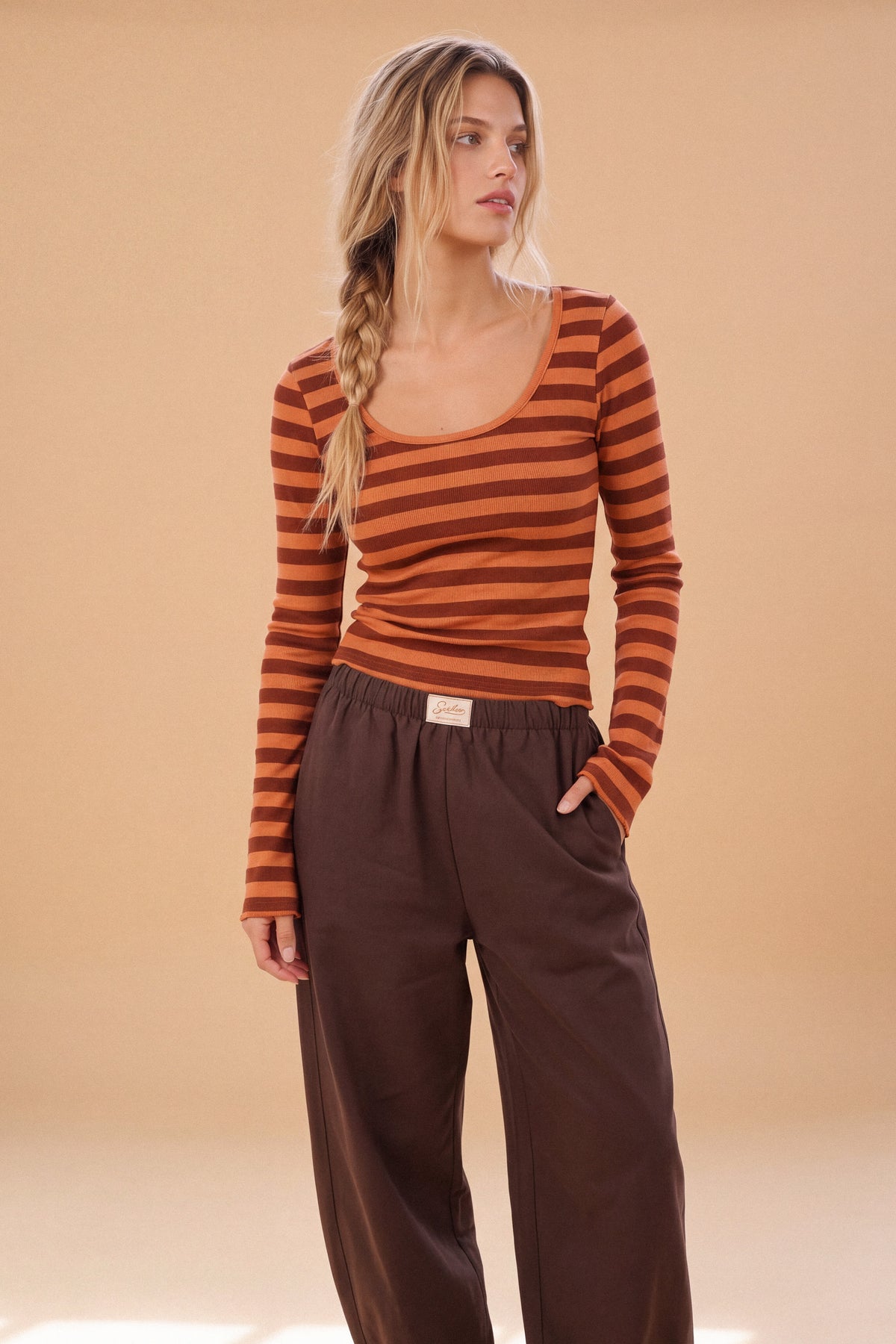 Top Raya Stripes