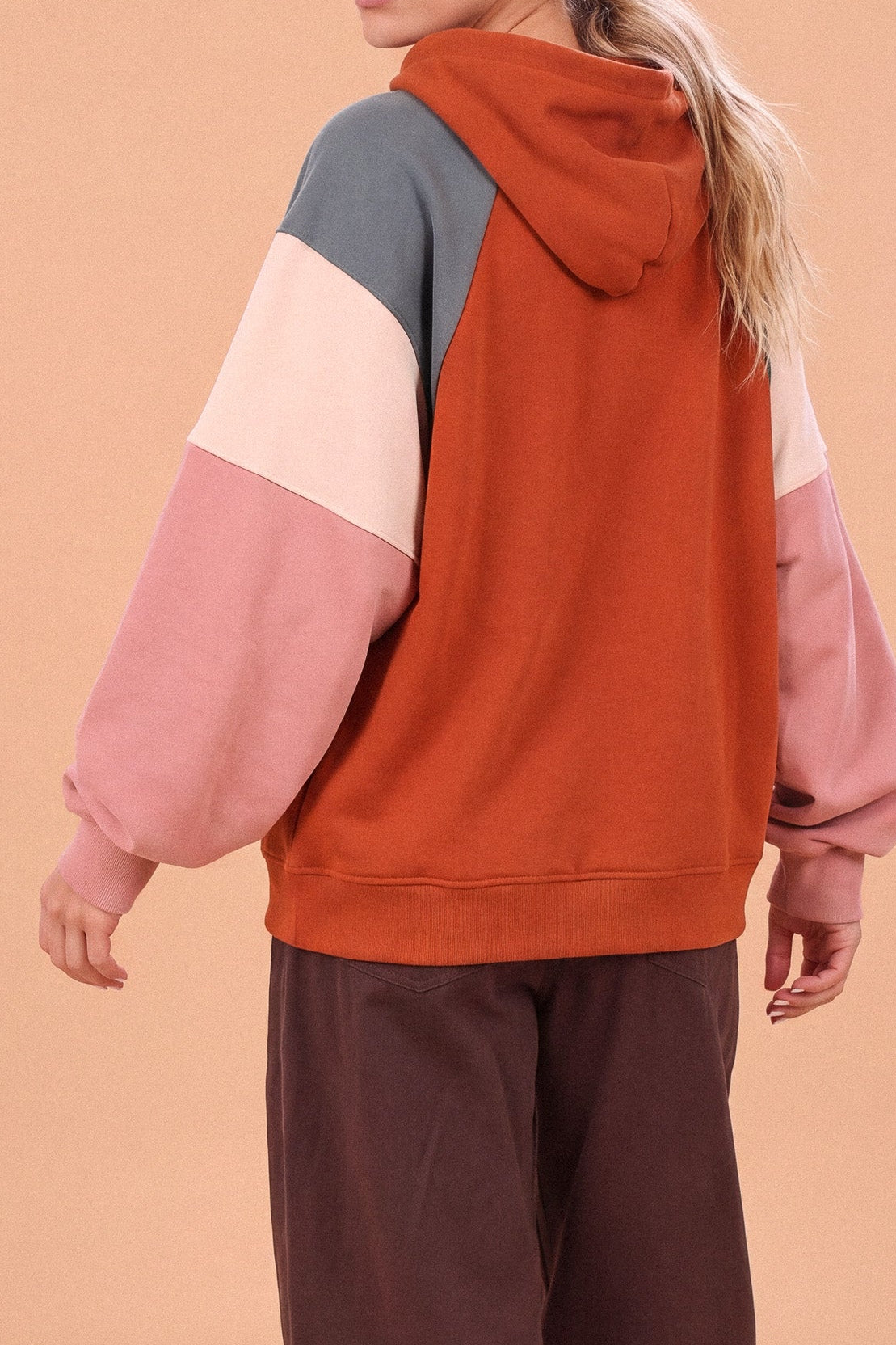Hoodie Sweeney Terracotta