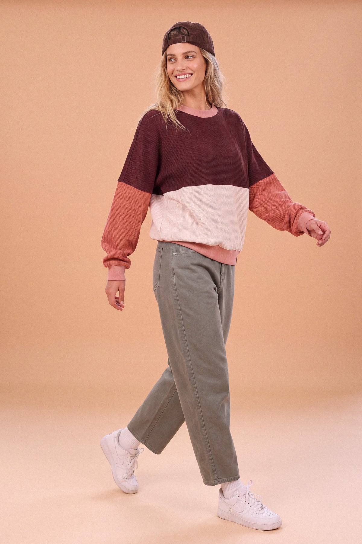 Sweater Aldina Maroon