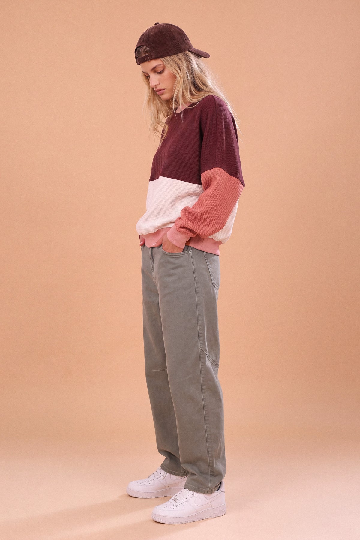 Sweater Aldina Maroon