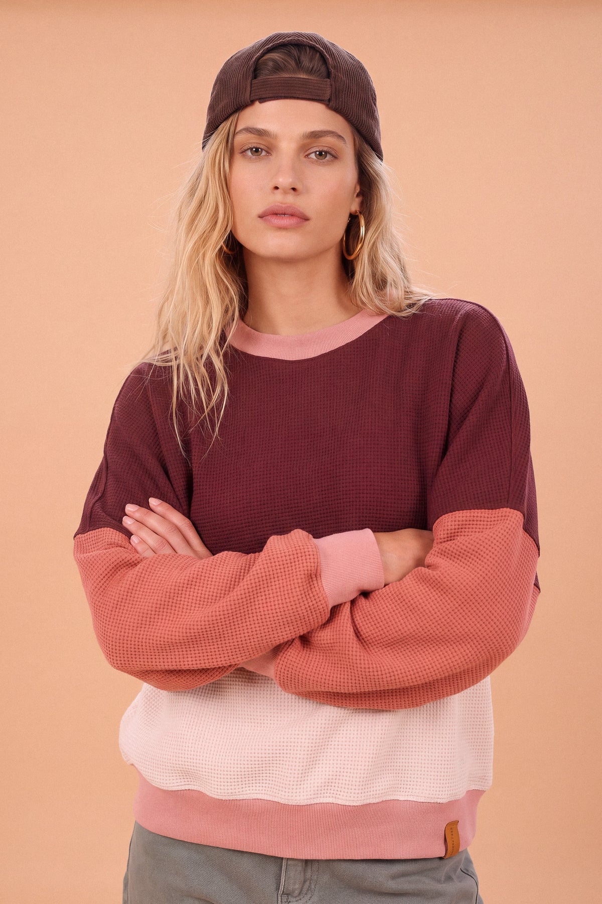 Sweater Aldina Maroon