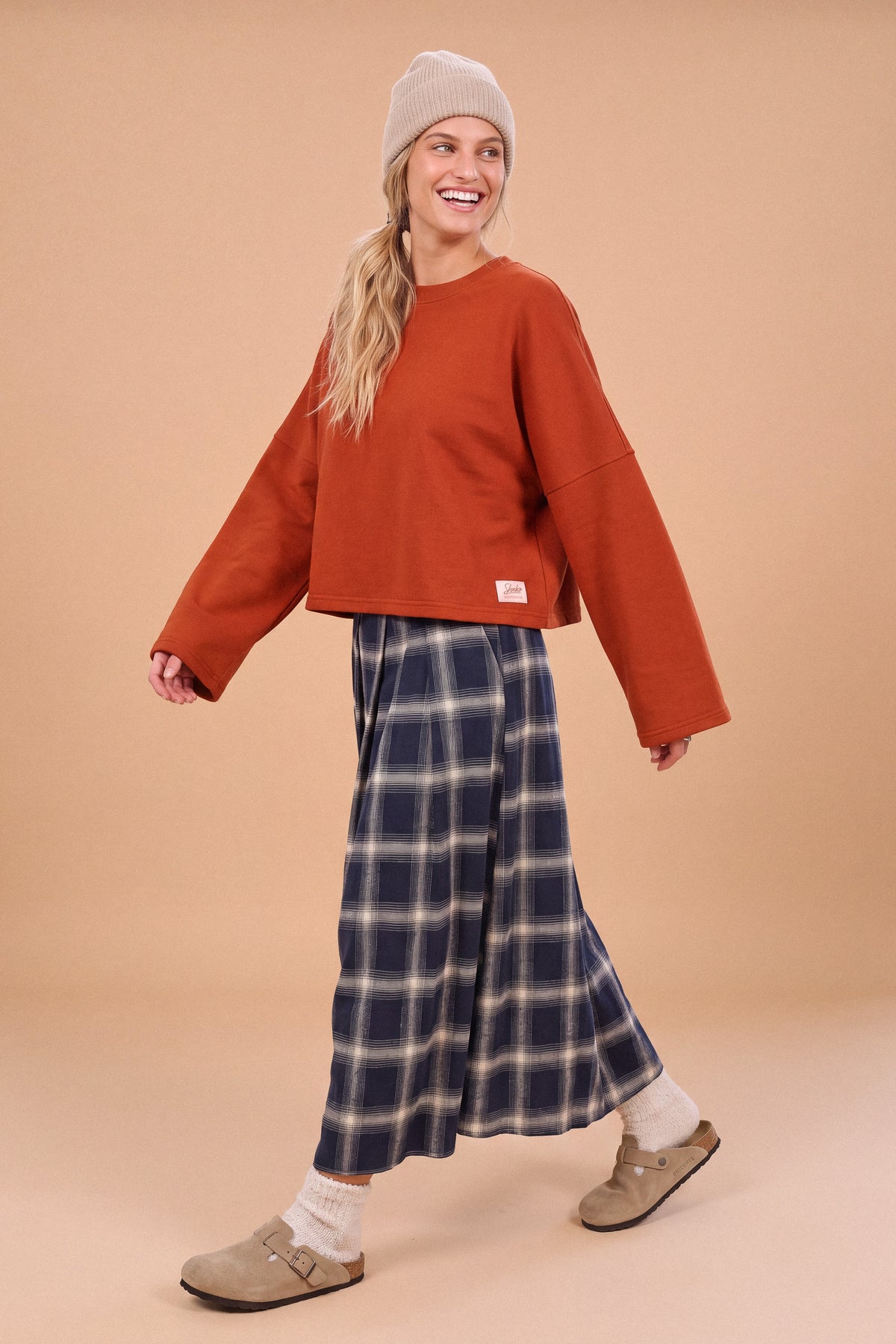 Sweatshirt Joe Terracotta