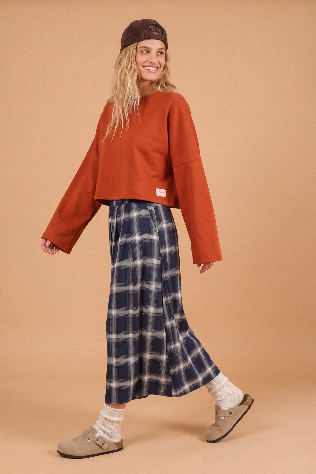 Sweatshirt Joe Terracotta
