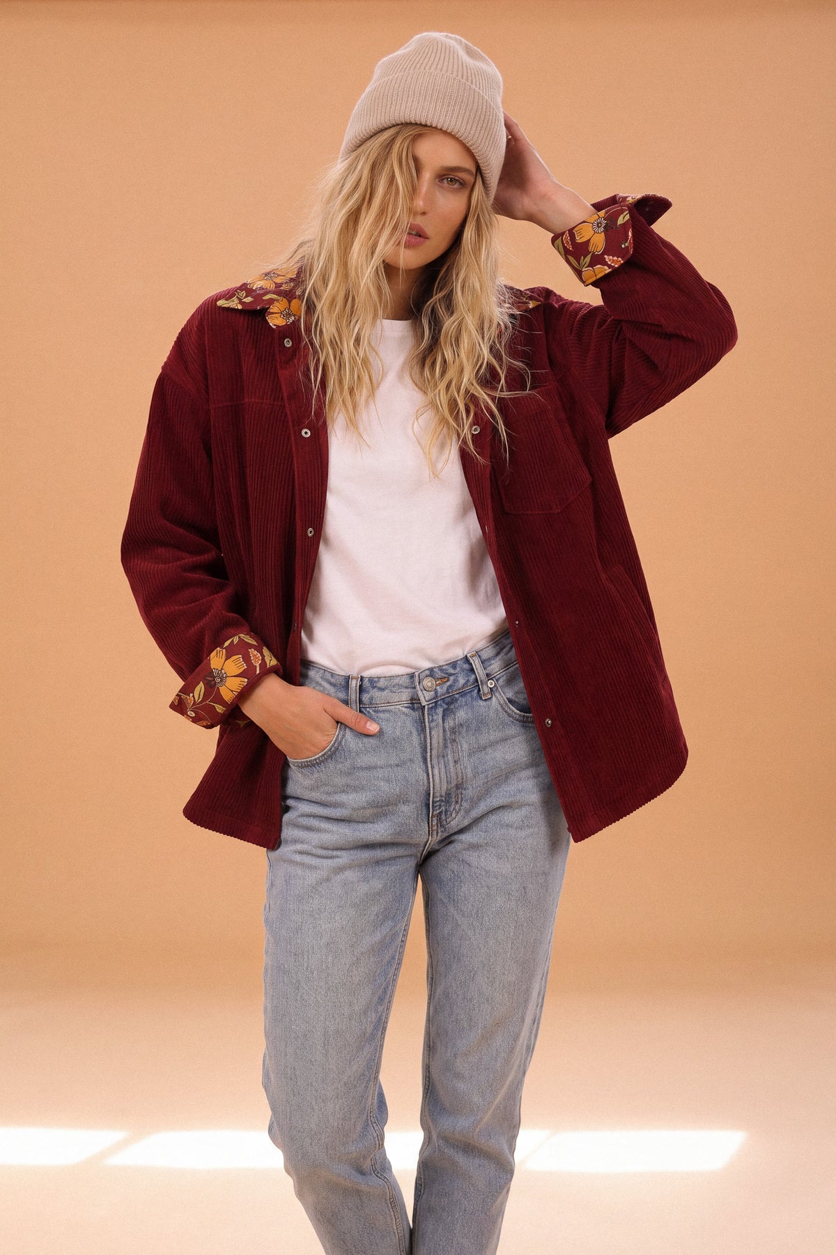 Jacket Calla Burgundy