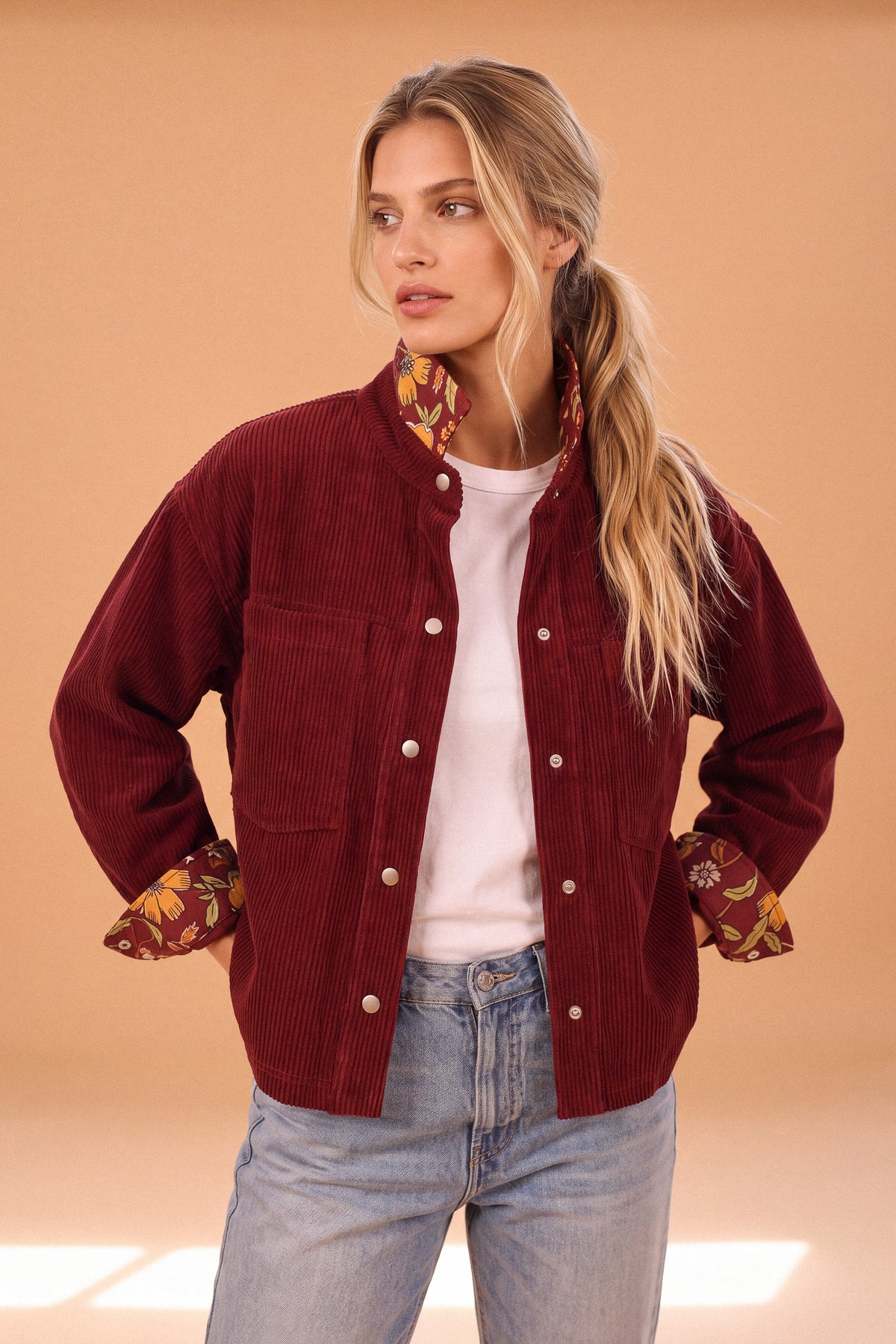 Jacket Calla Burgundy