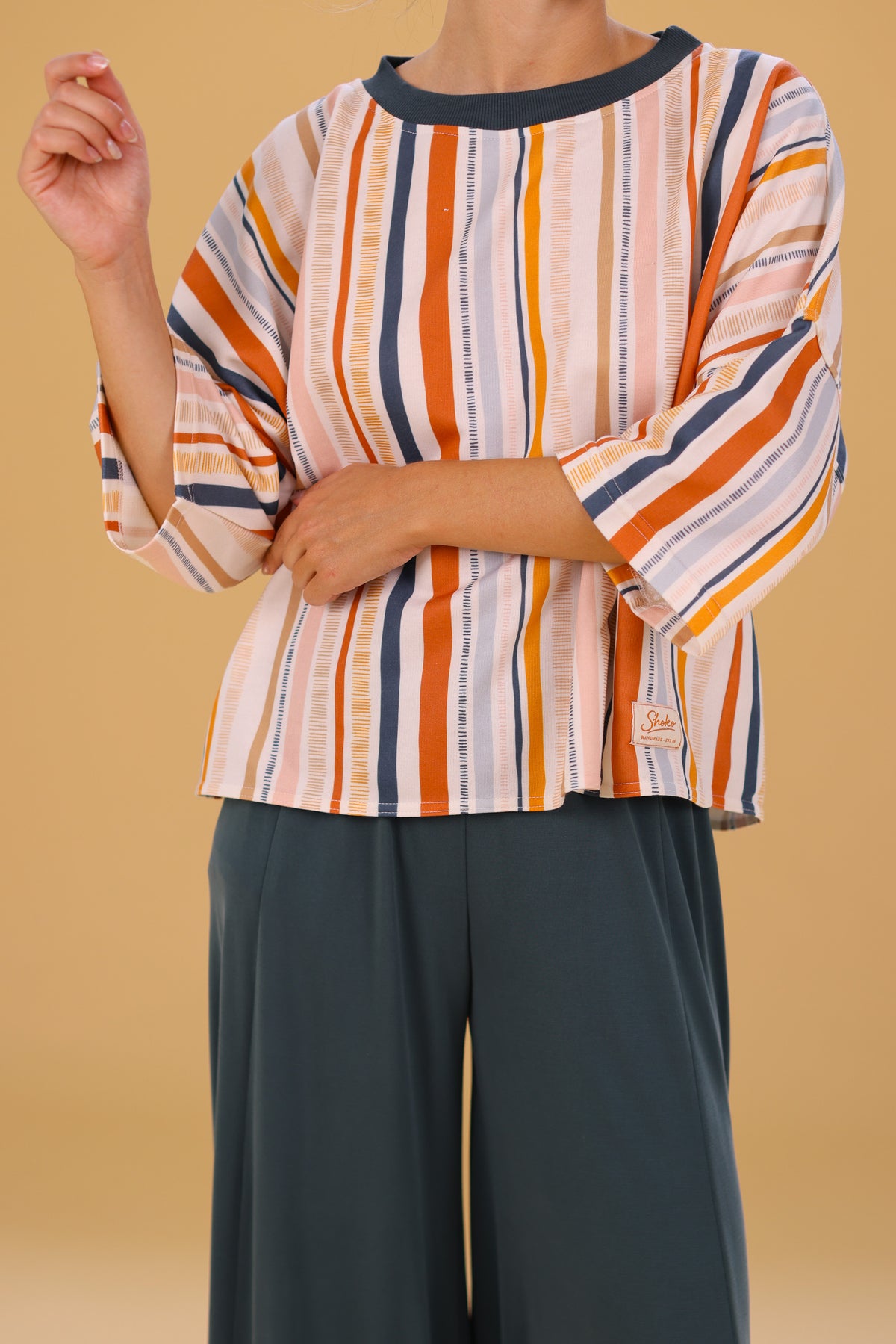 Sweater Lori Colorful Stripes