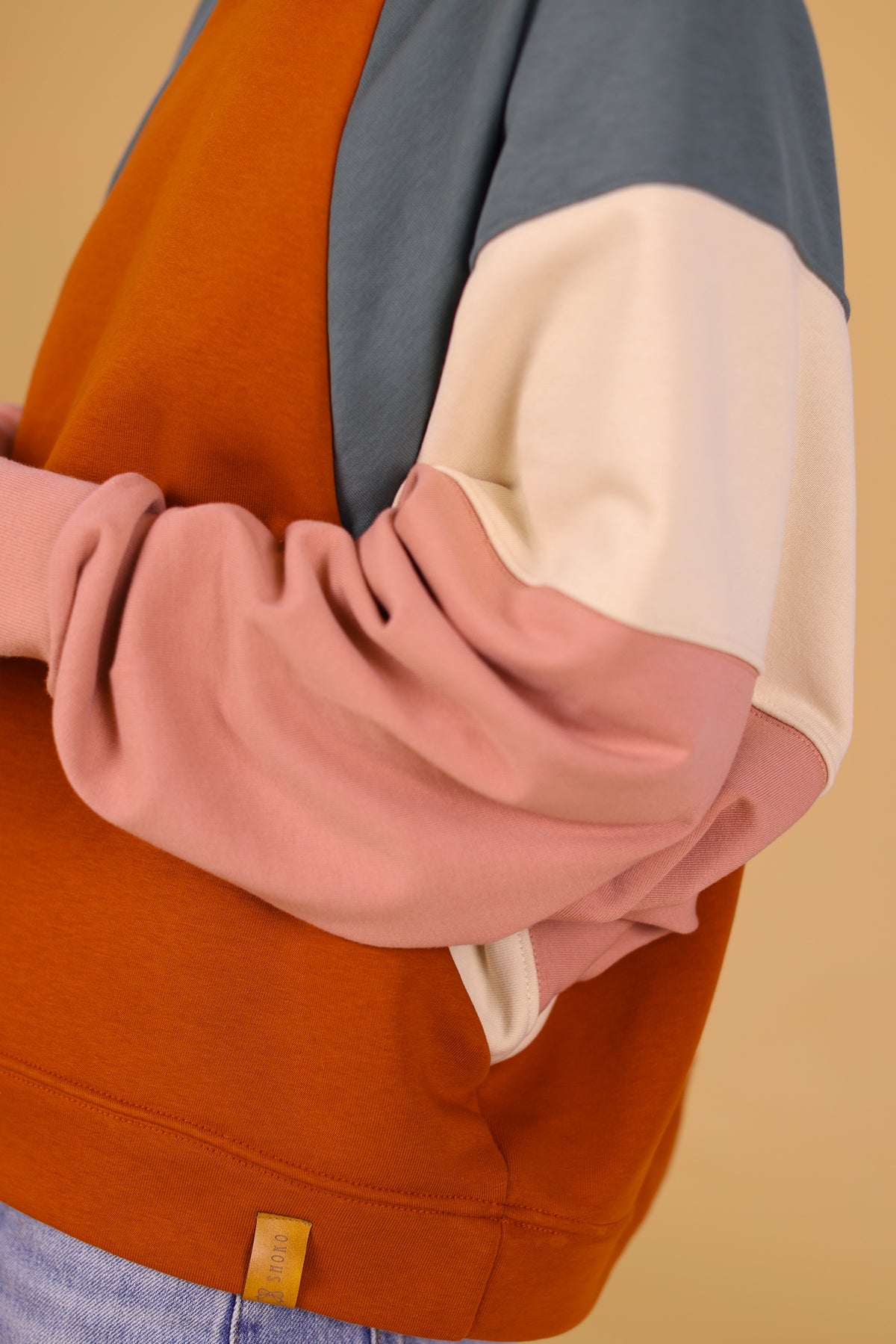 Hoodie Sweeney Terracotta