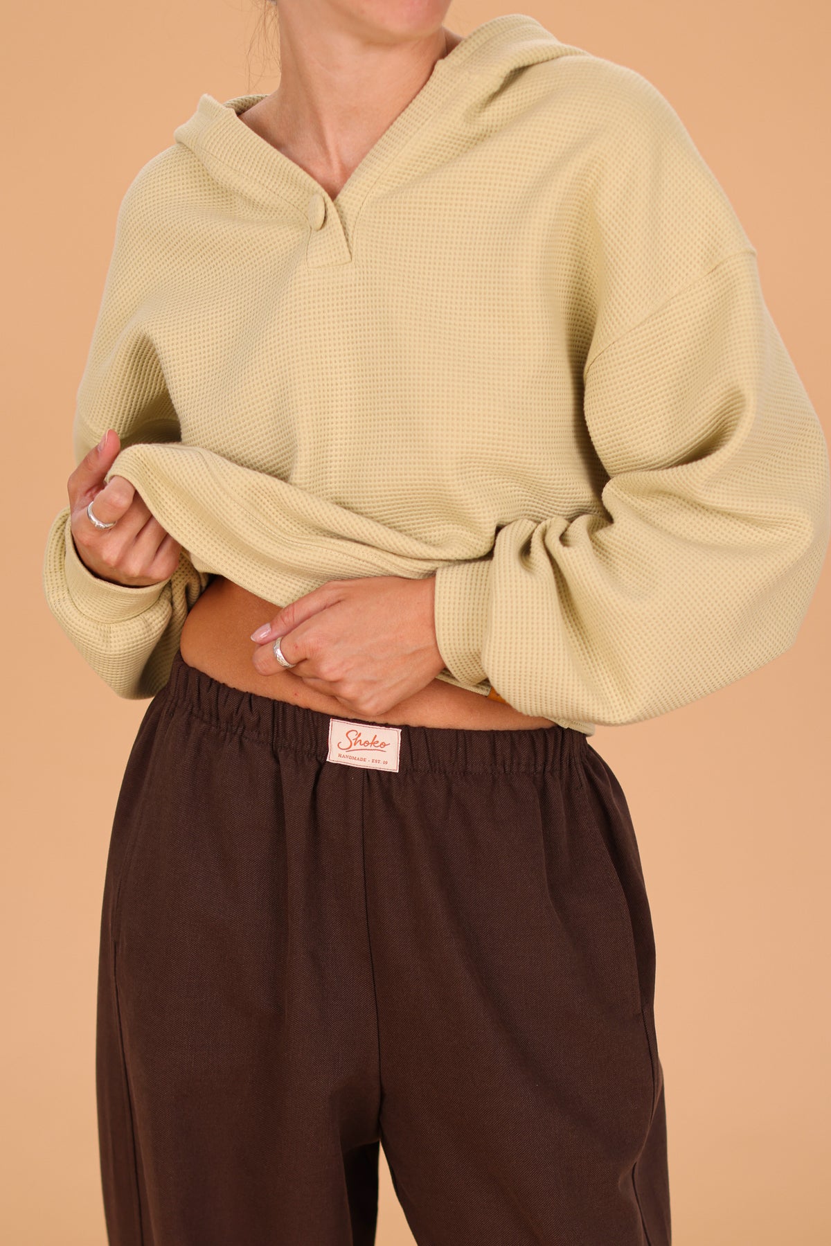 Hoodie Salma Dusty Lime