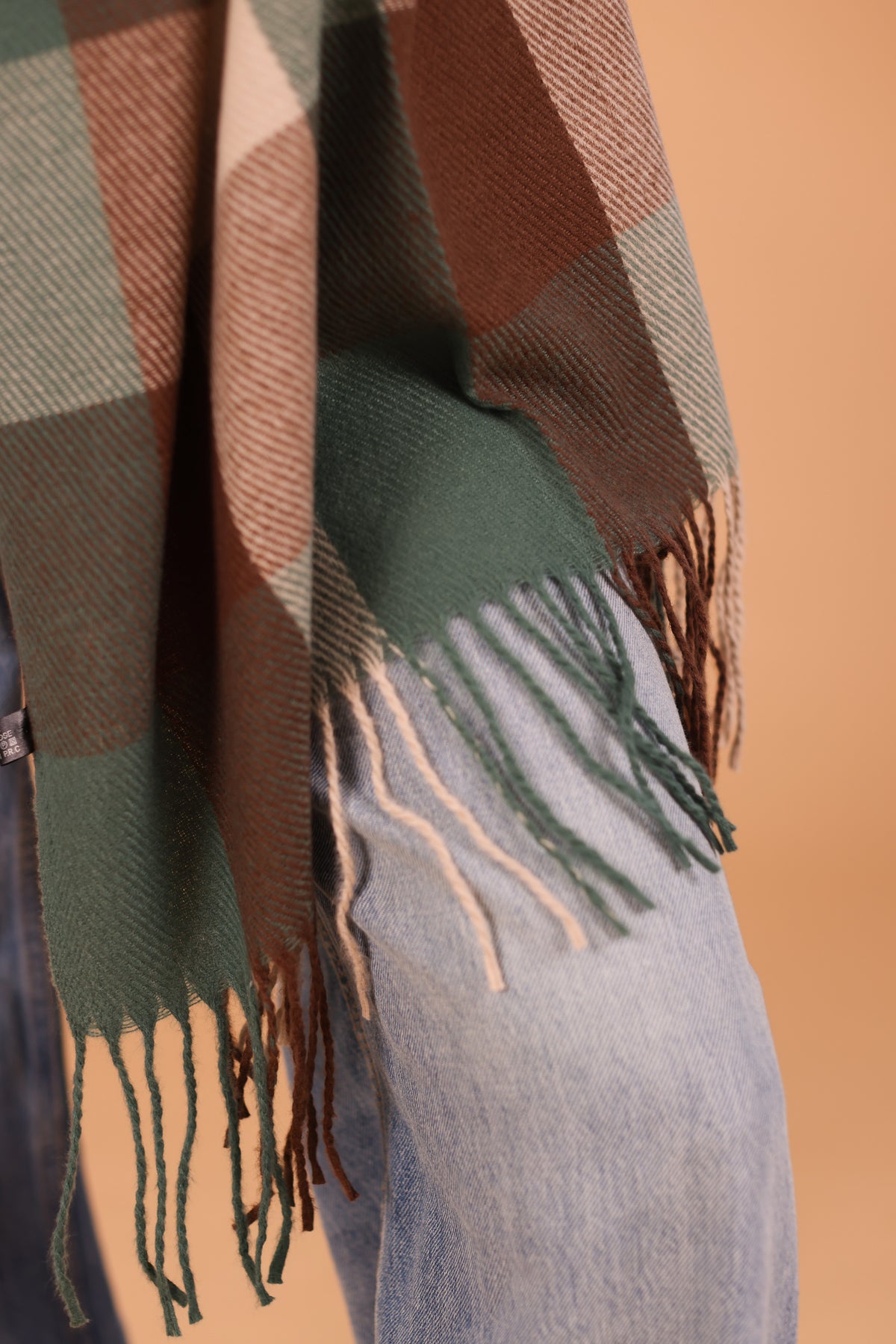Scarf Leina Brown & Green