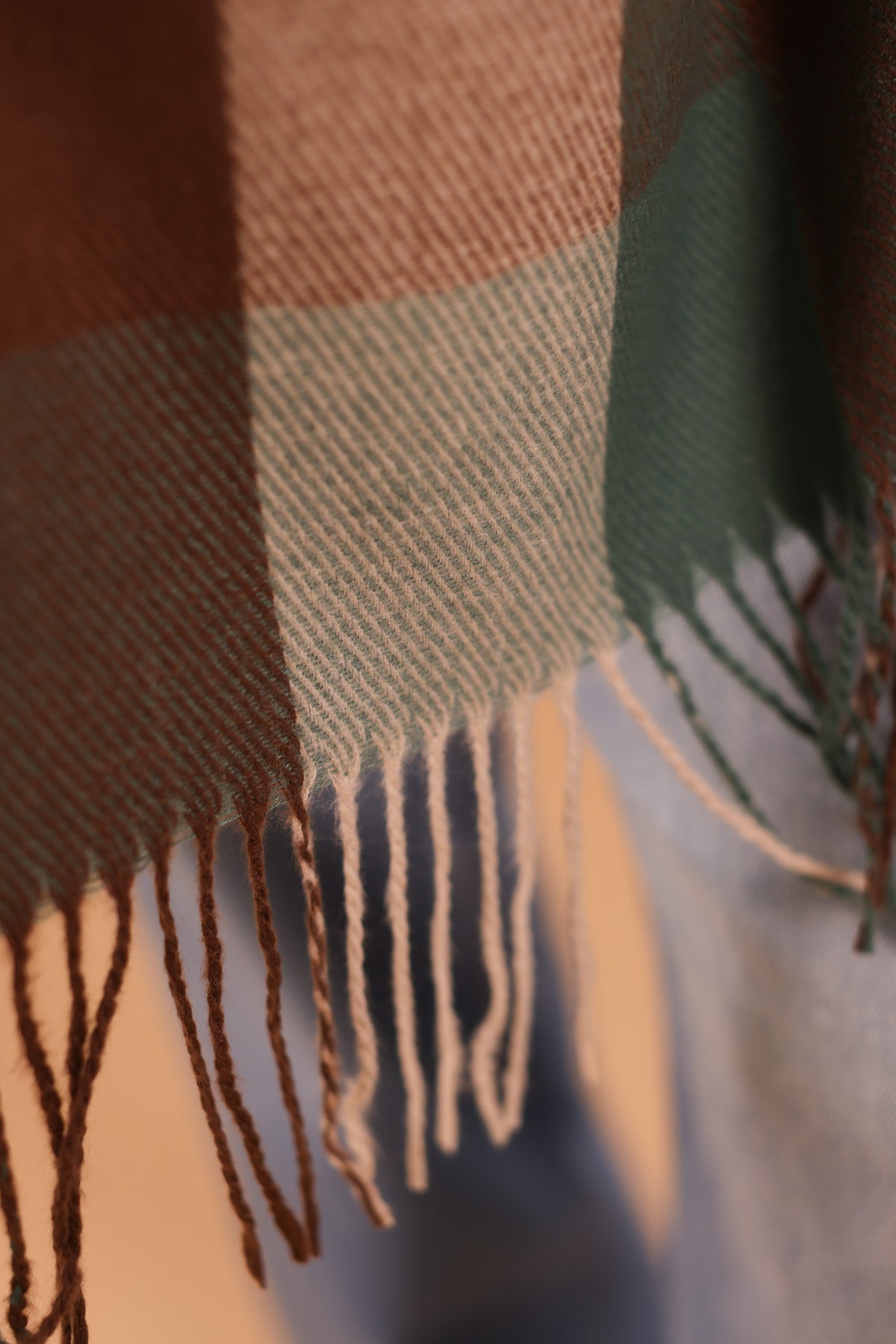 Scarf Leina Brown & Green