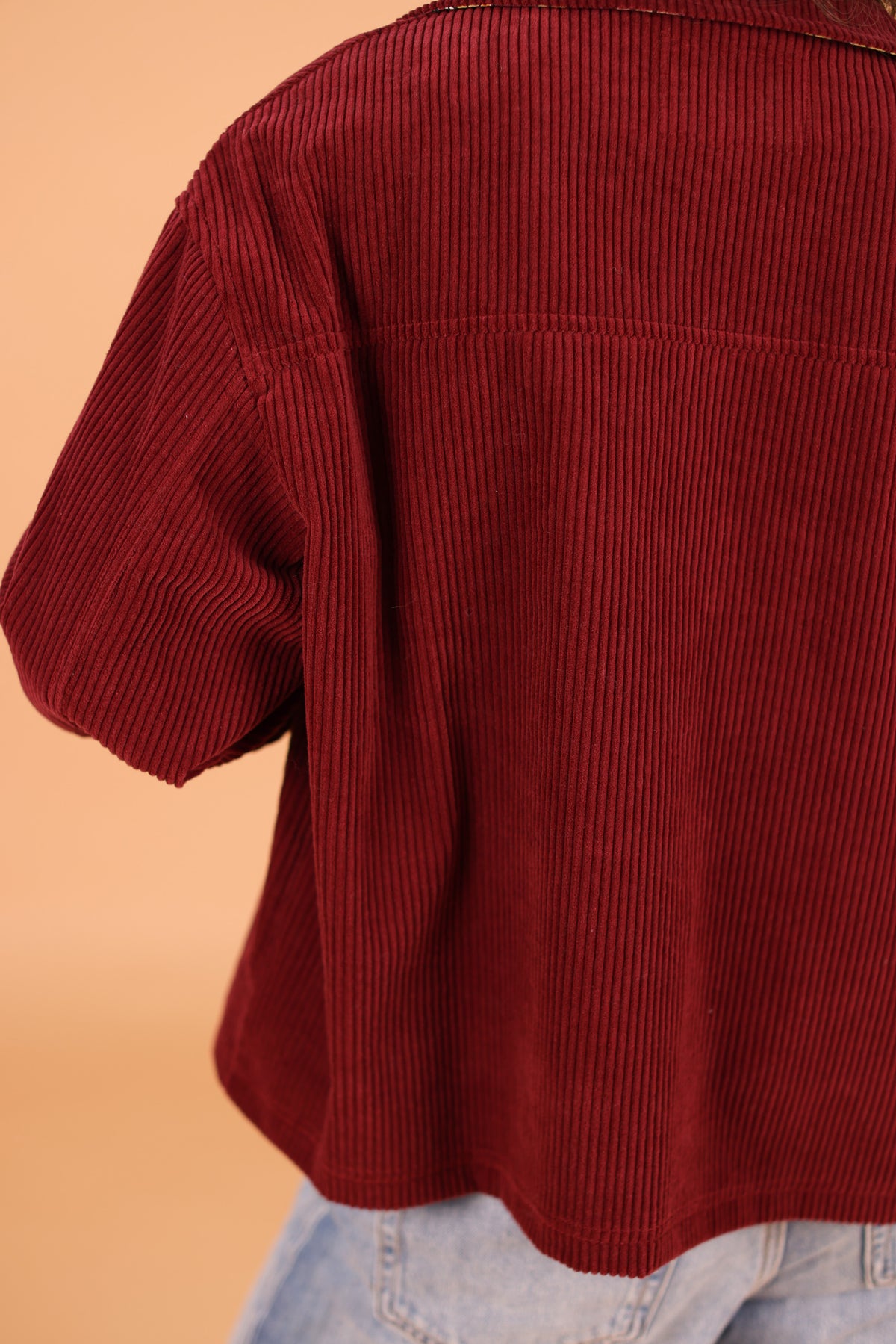 Jacket Calla Burgundy