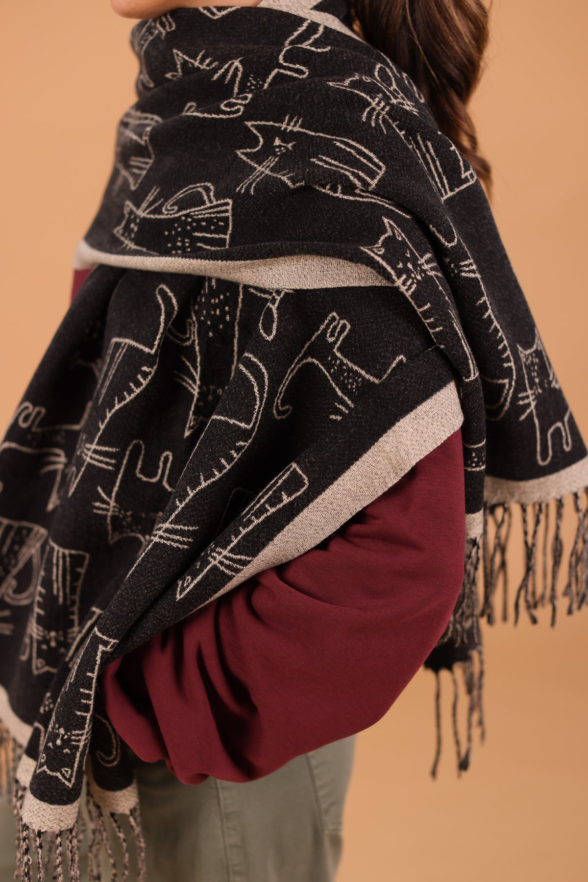 Scarf Nori Black