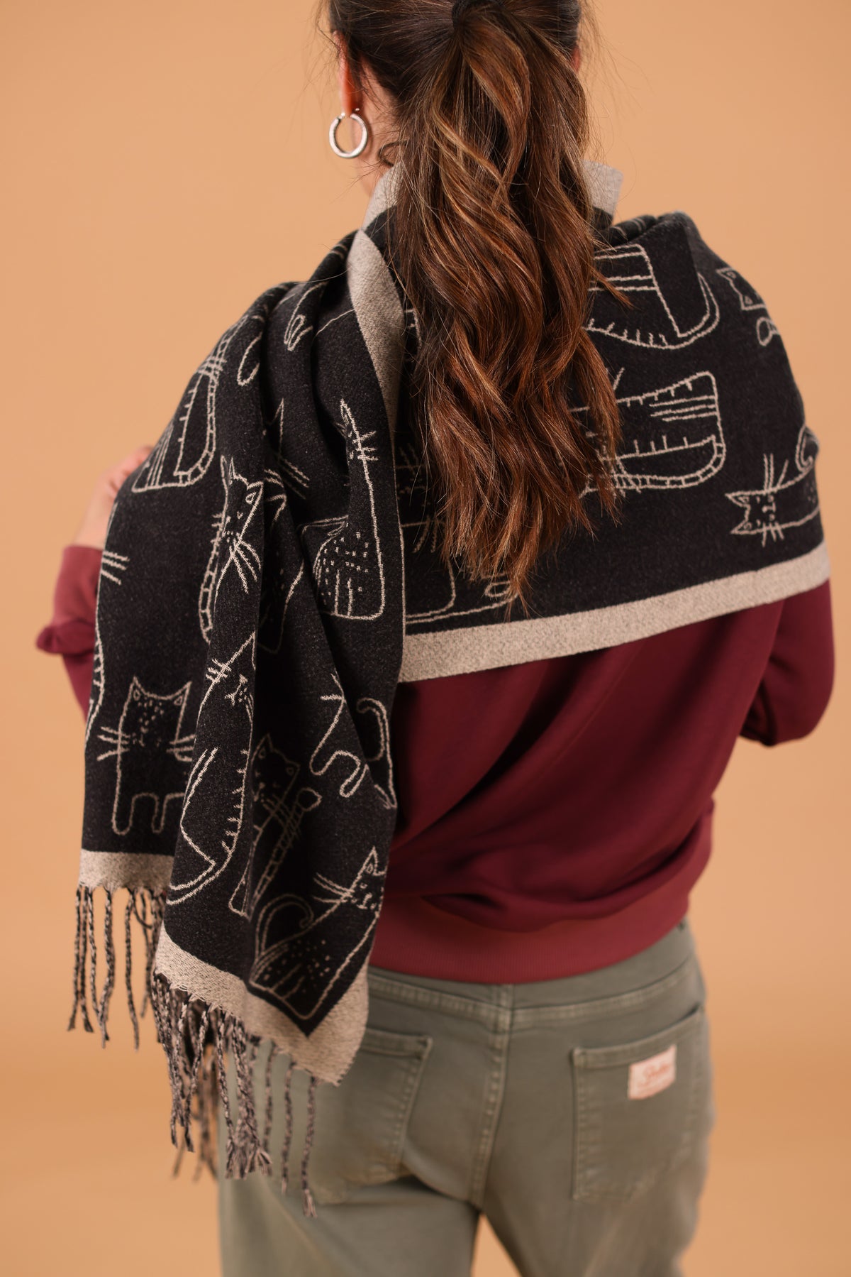 Scarf Nori Black