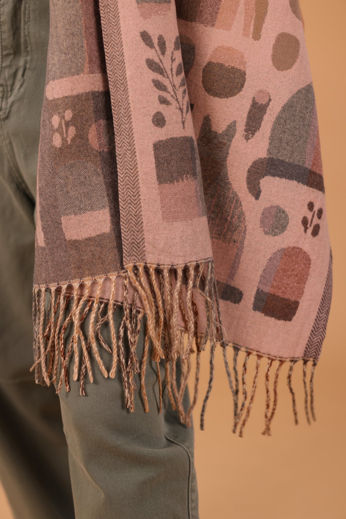 Scarf Mino Pink