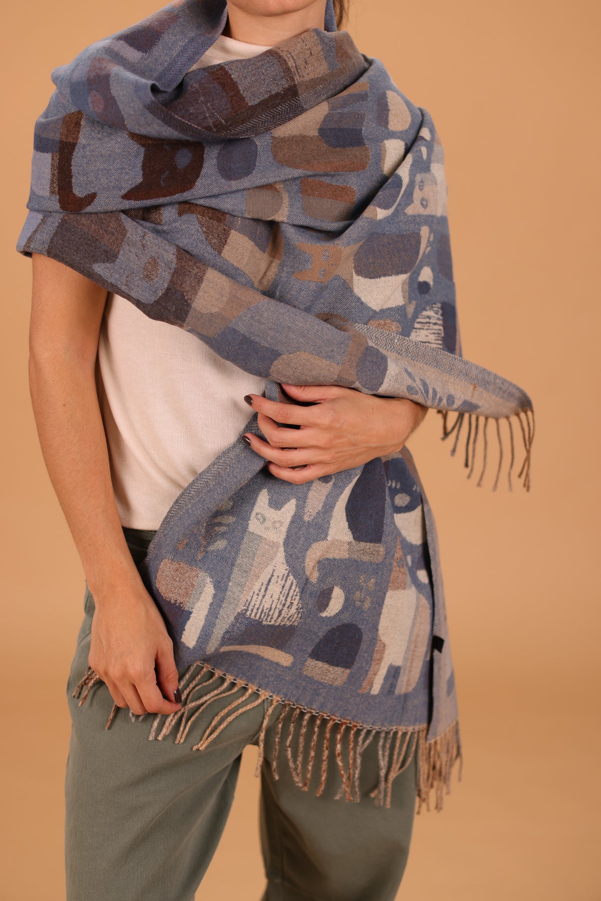 Scarf Mino Blue