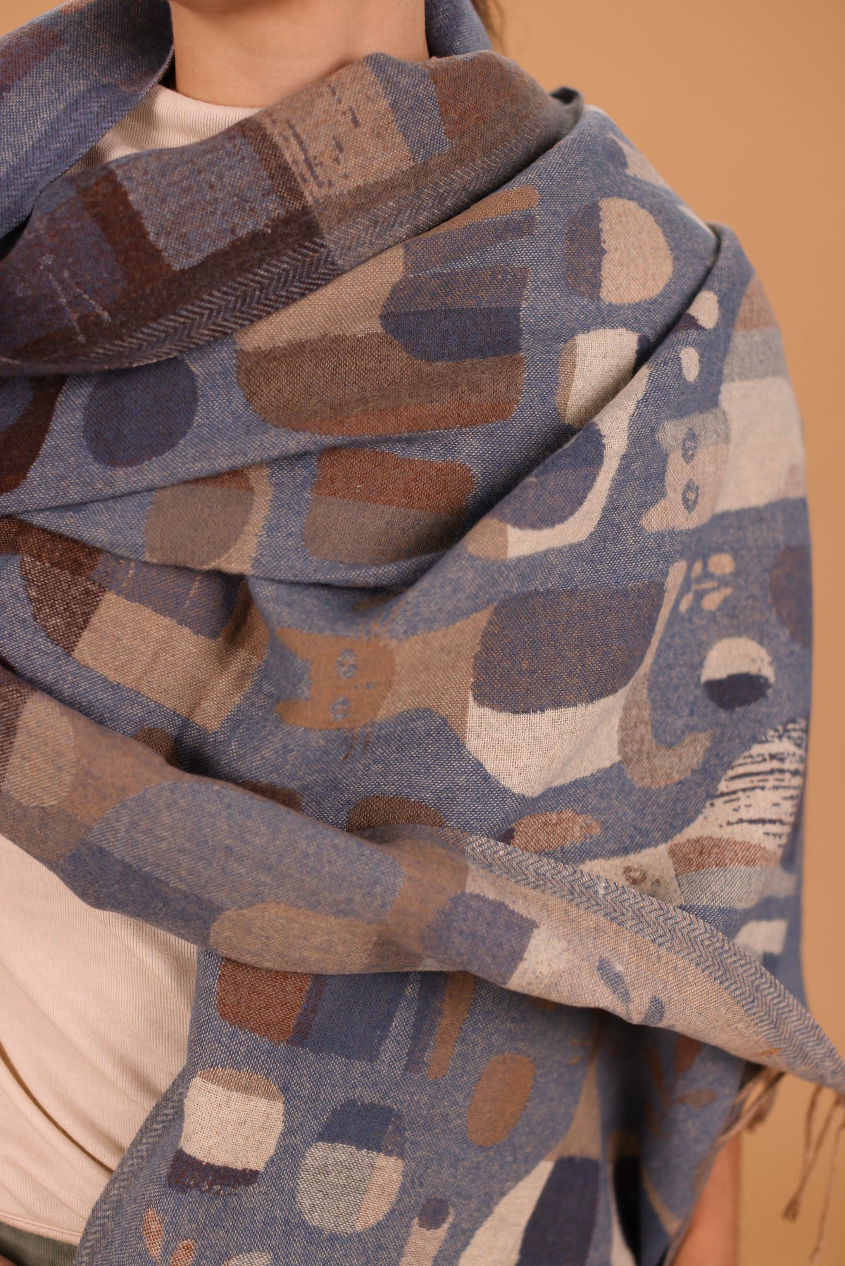 Scarf Mino Blue