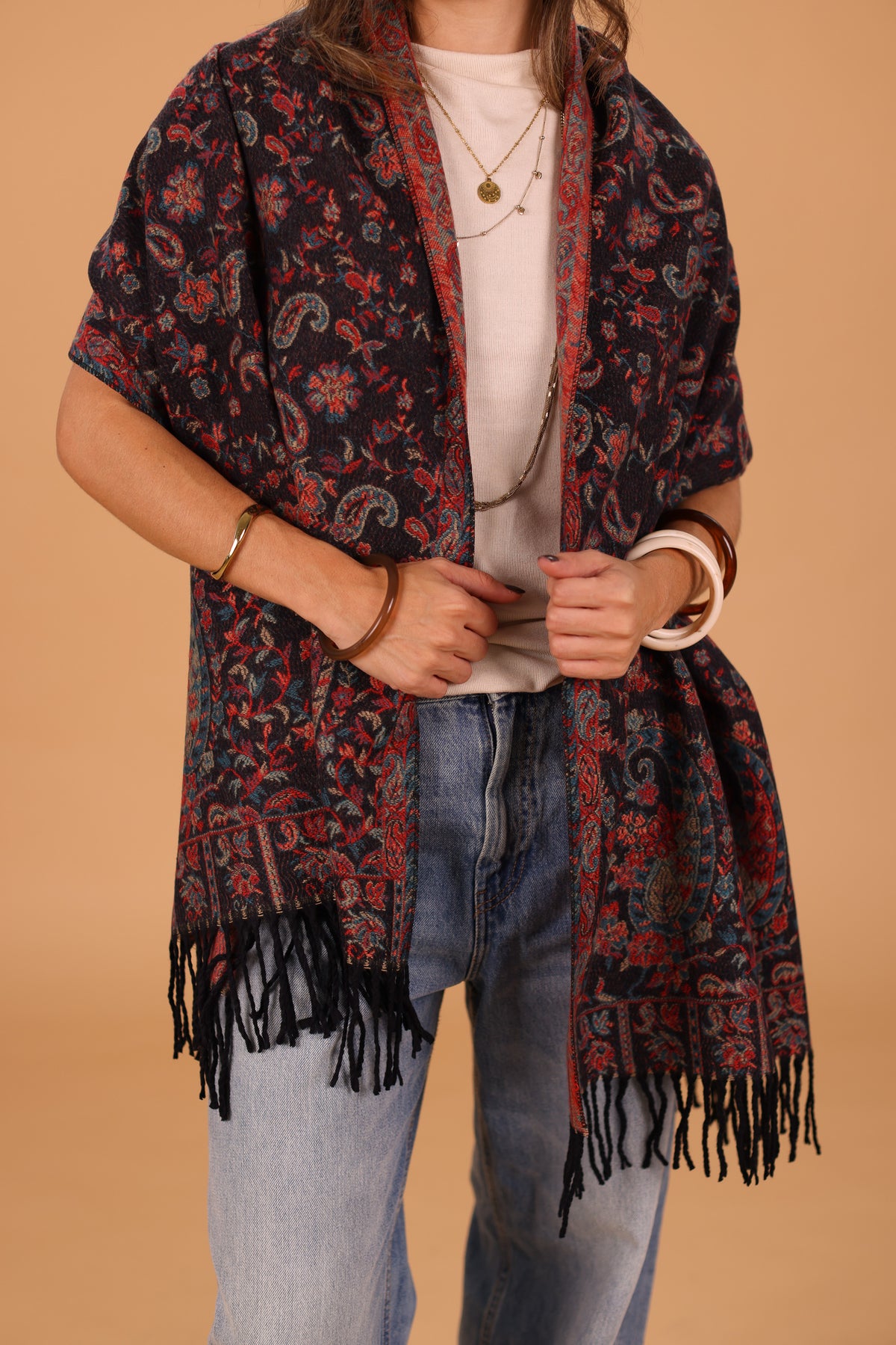 Scarf Salem Red