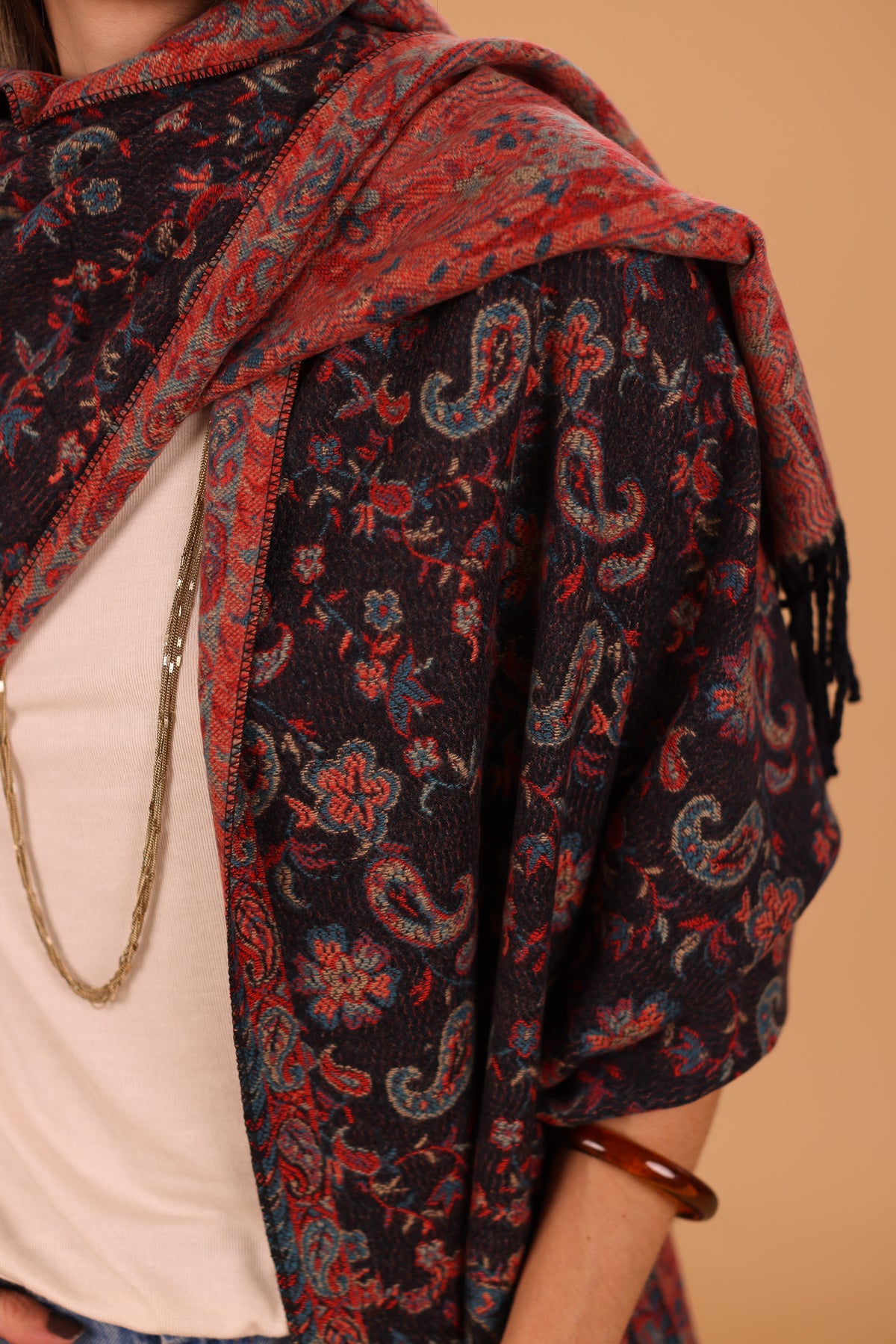 Scarf Salem Red