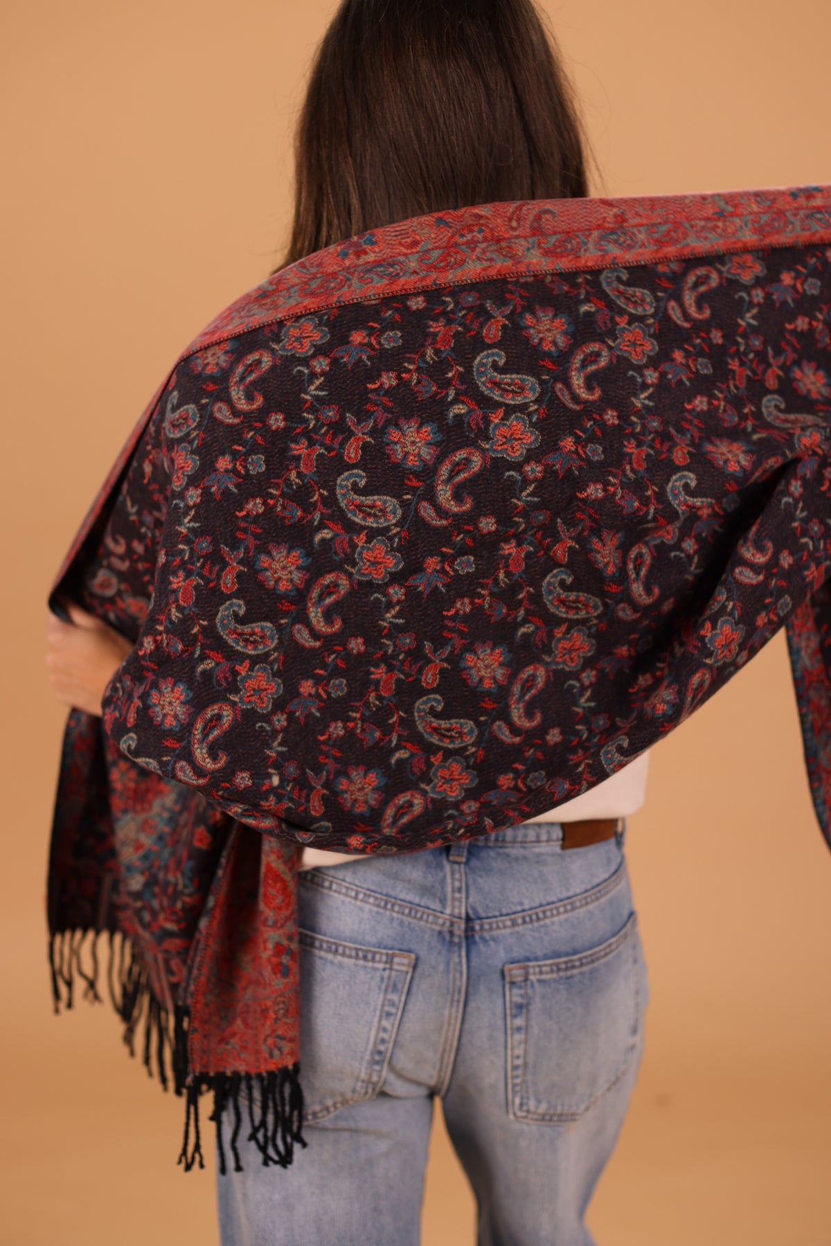 Scarf Salem Red