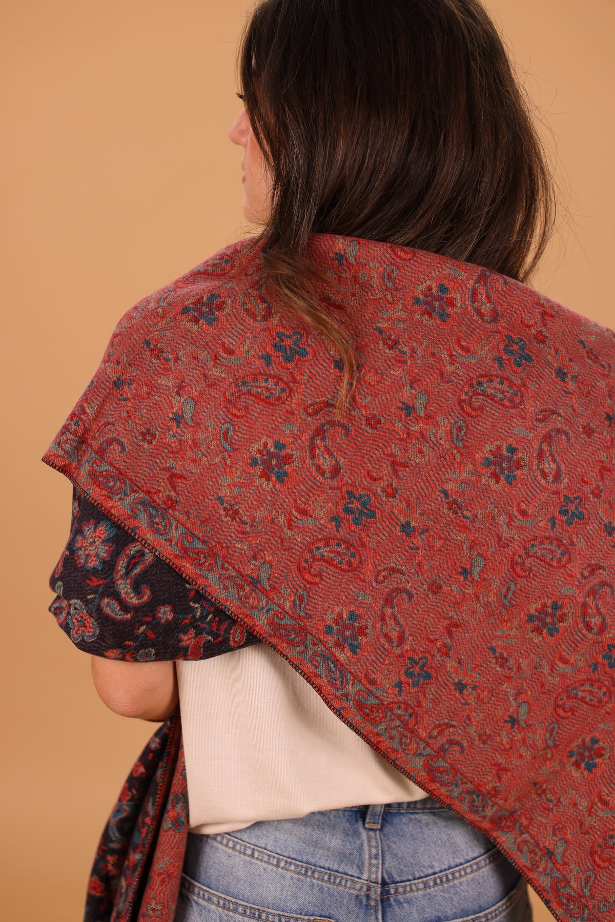 Scarf Salem Red
