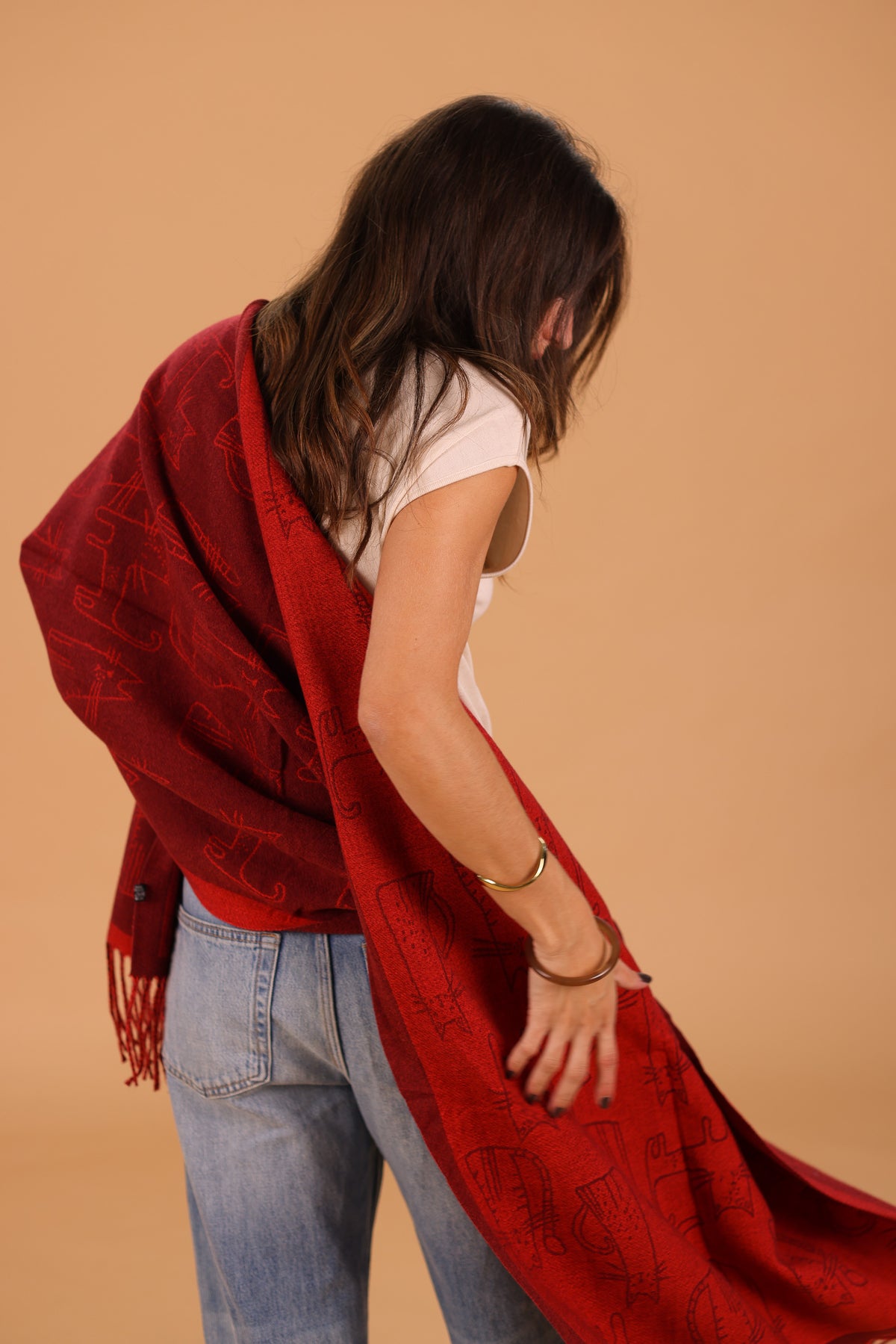 Scarf Nori Red