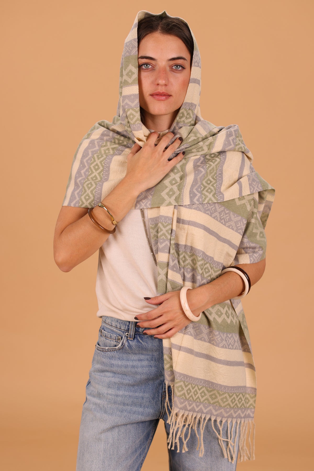 Scarf Arlo Olive