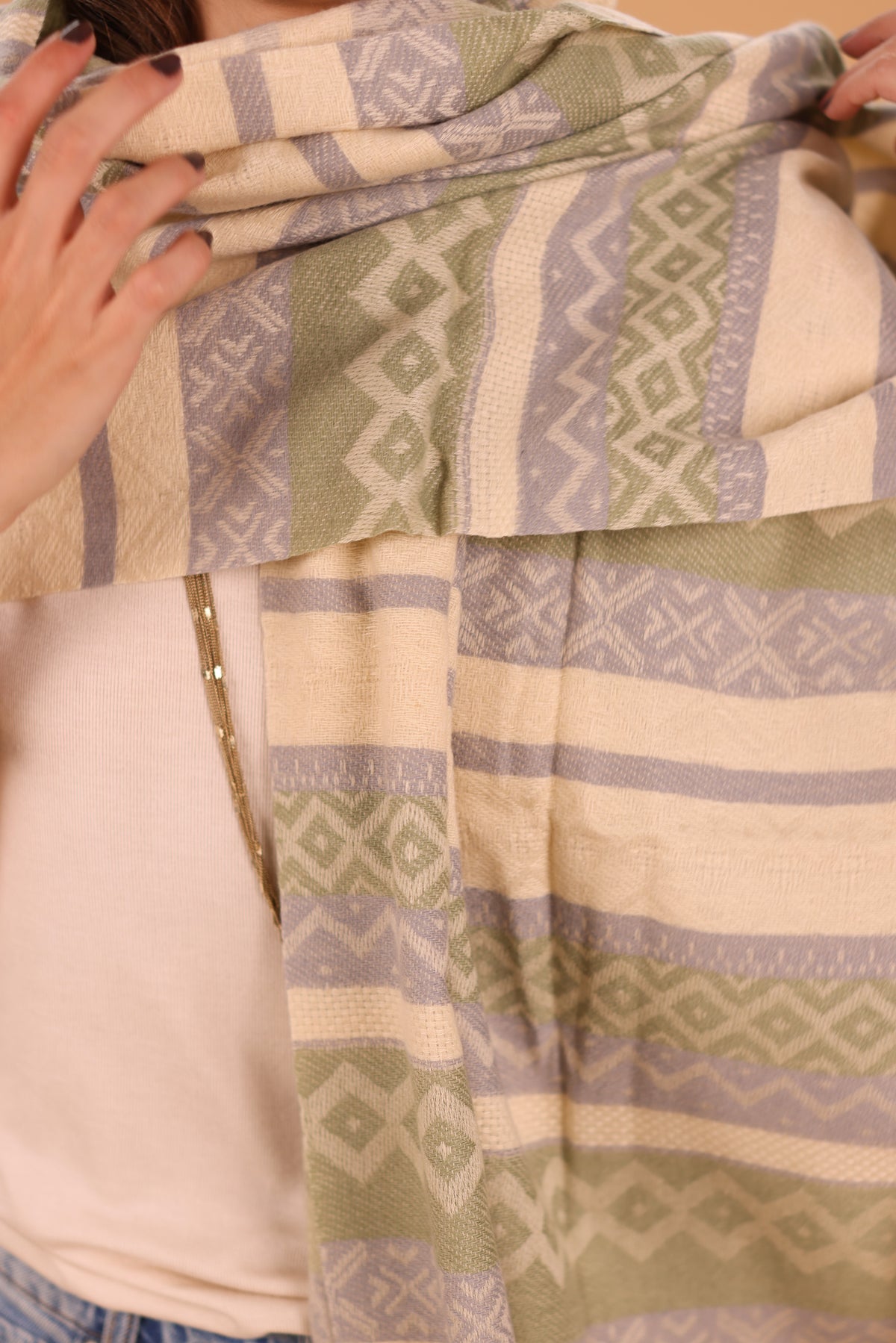 Scarf Arlo Olive
