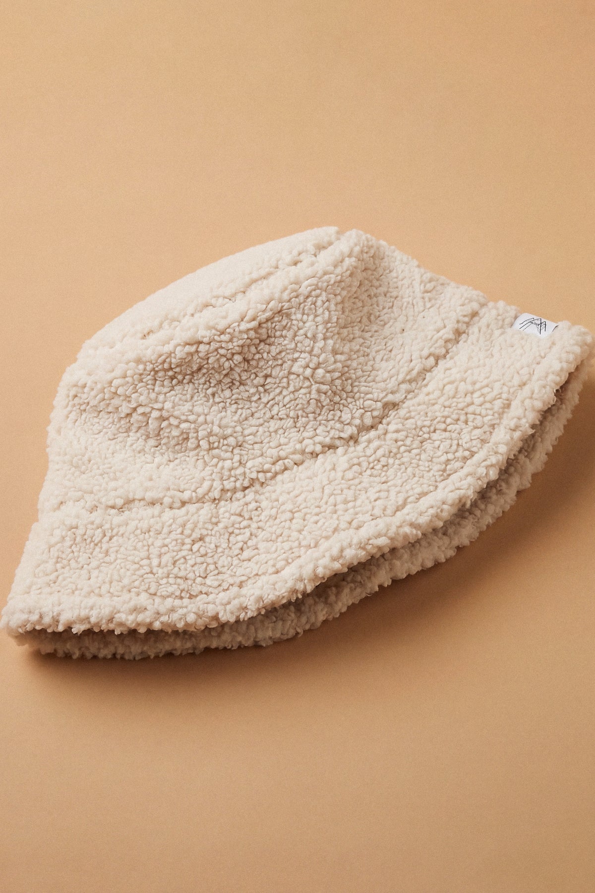 Bucket Hat Teddy Cream