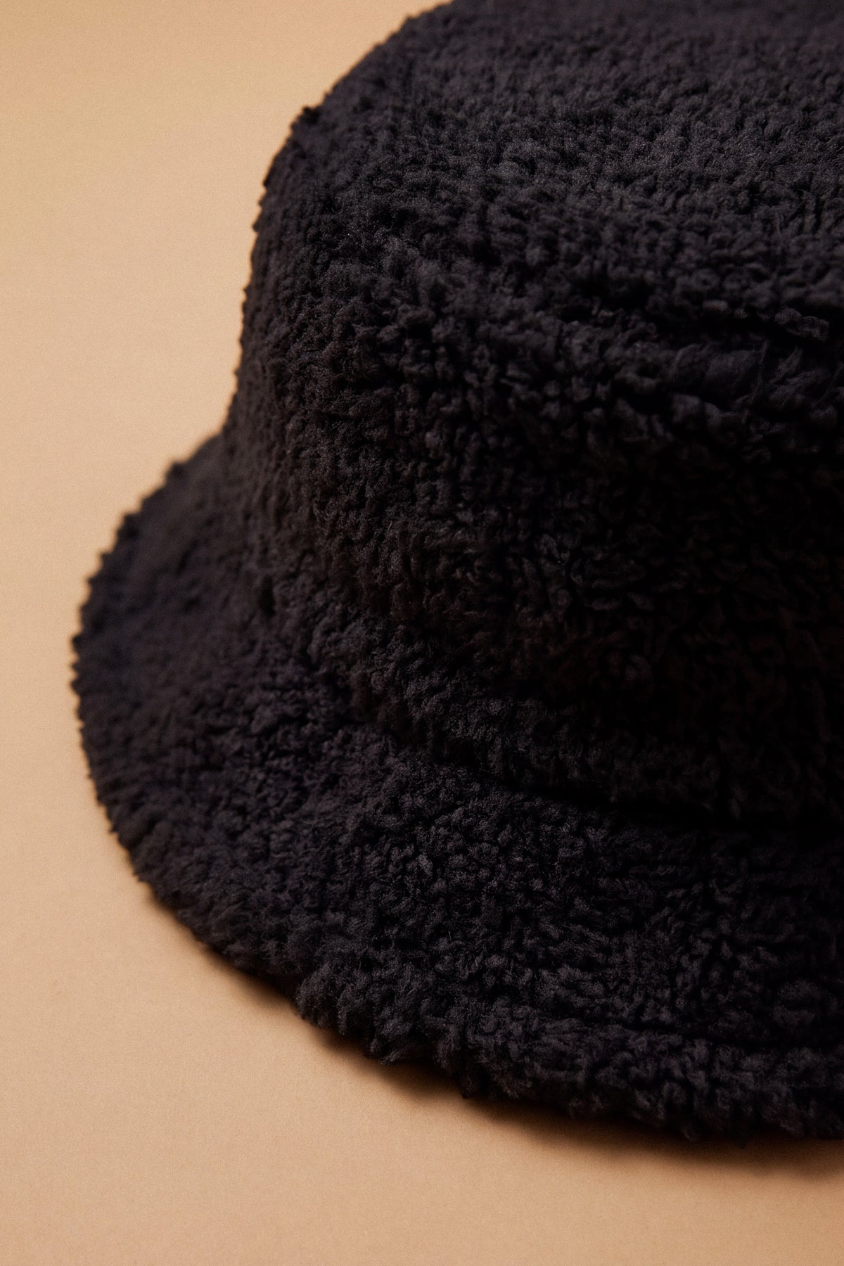 Bucket Hat Teddy Black