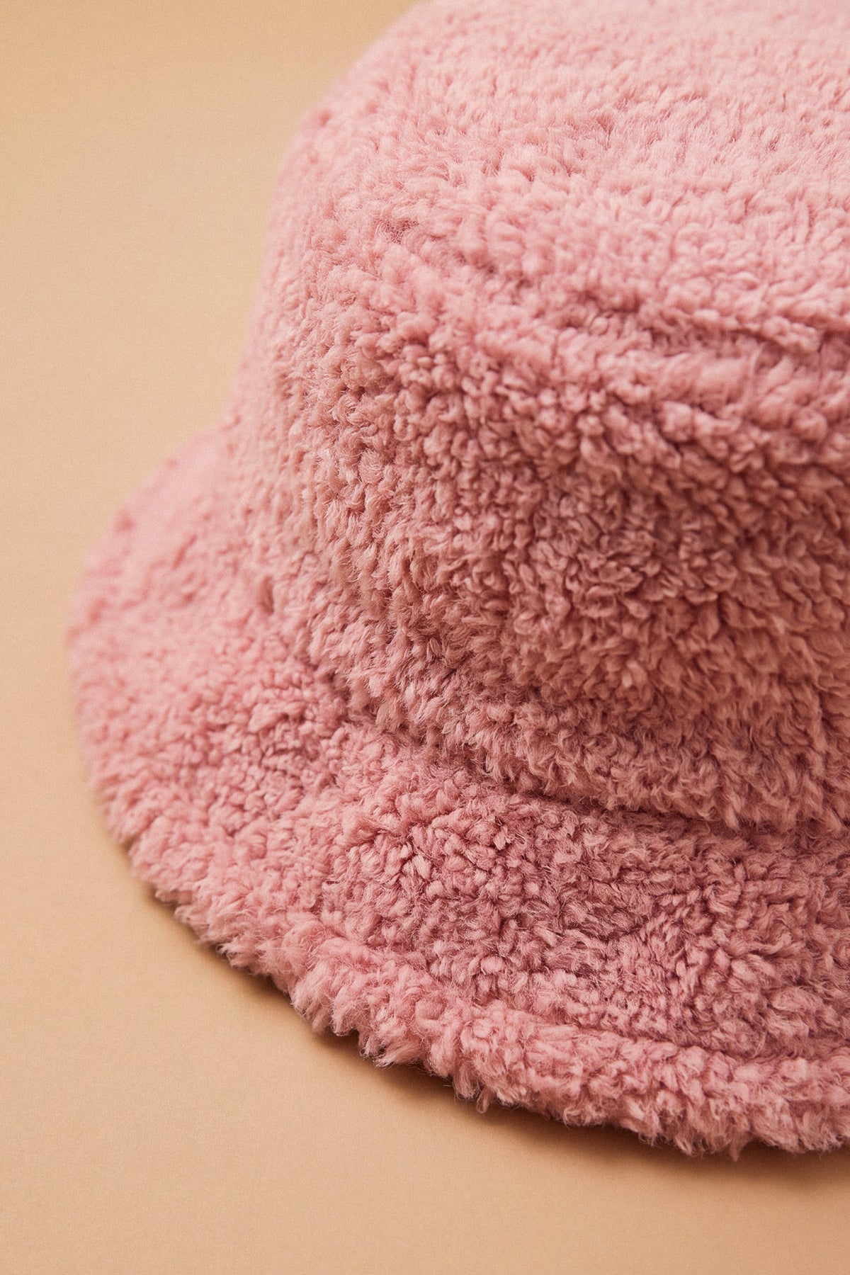 Bucket Hat Teddy Pink