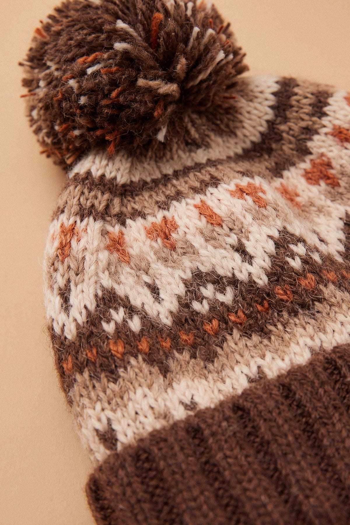Beanie Nordic Brown