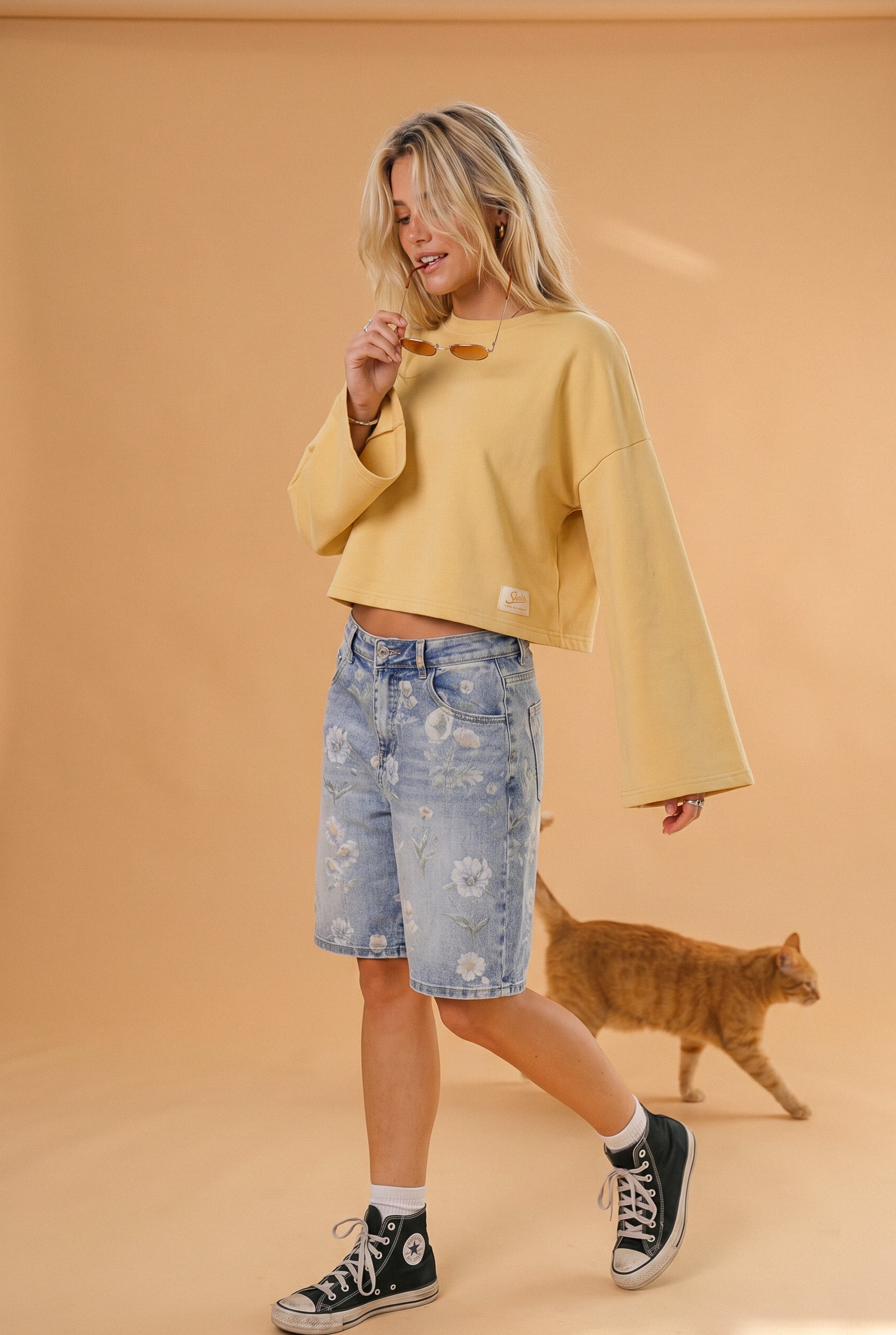 Sweatshirt Joe Mustard