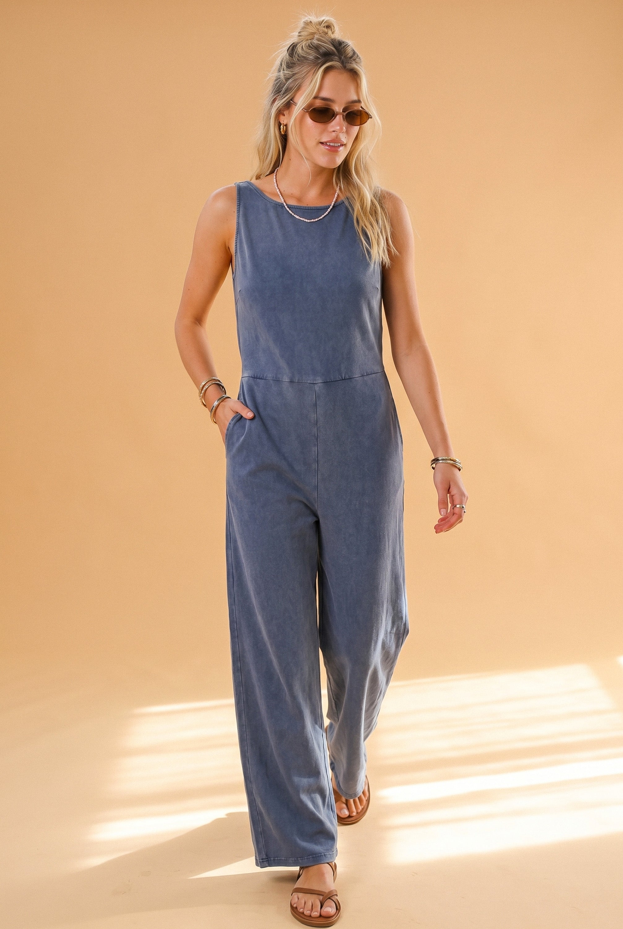 Jumpsuit Carla Stonewashed Blue