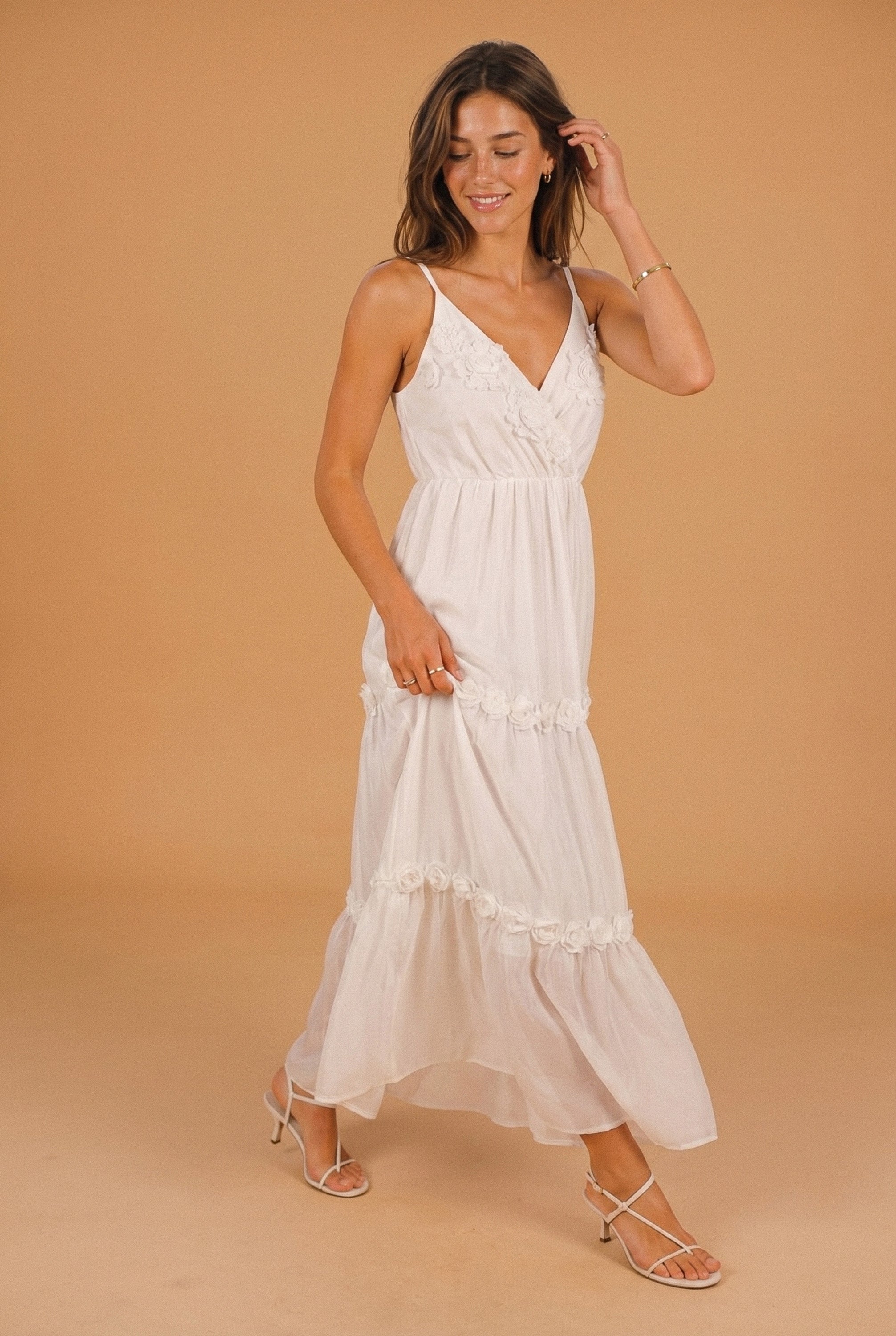 Dress Tierra White