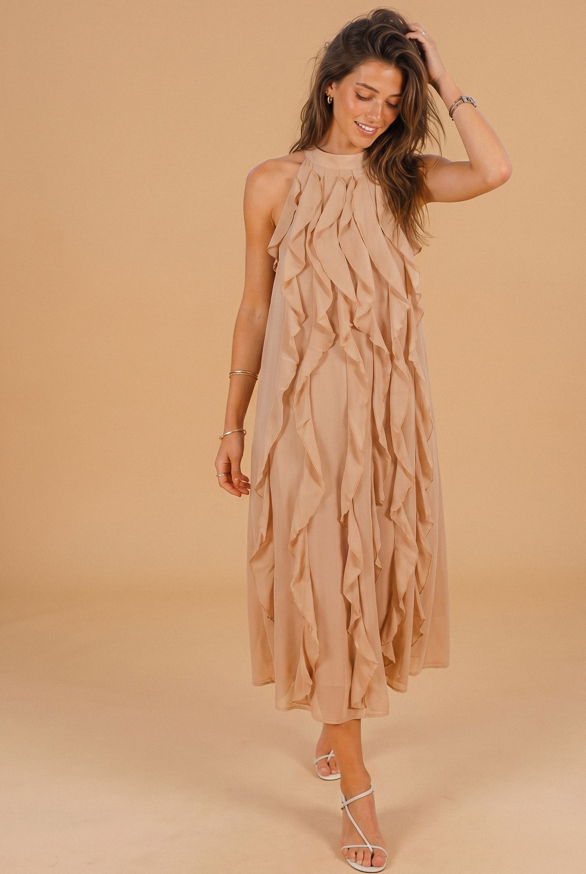Dress Dahlia Latte