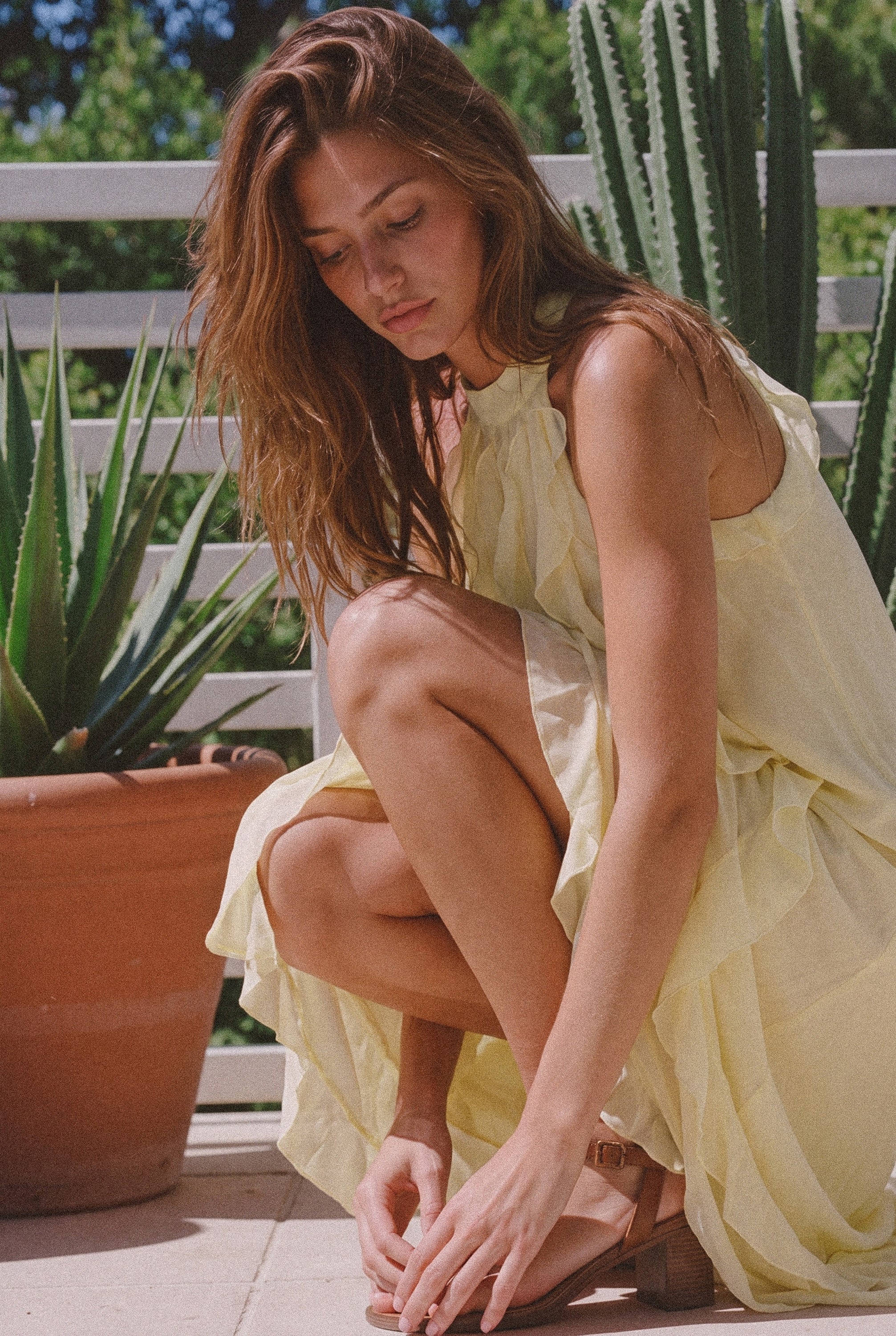 Dress Dahlia Lemon