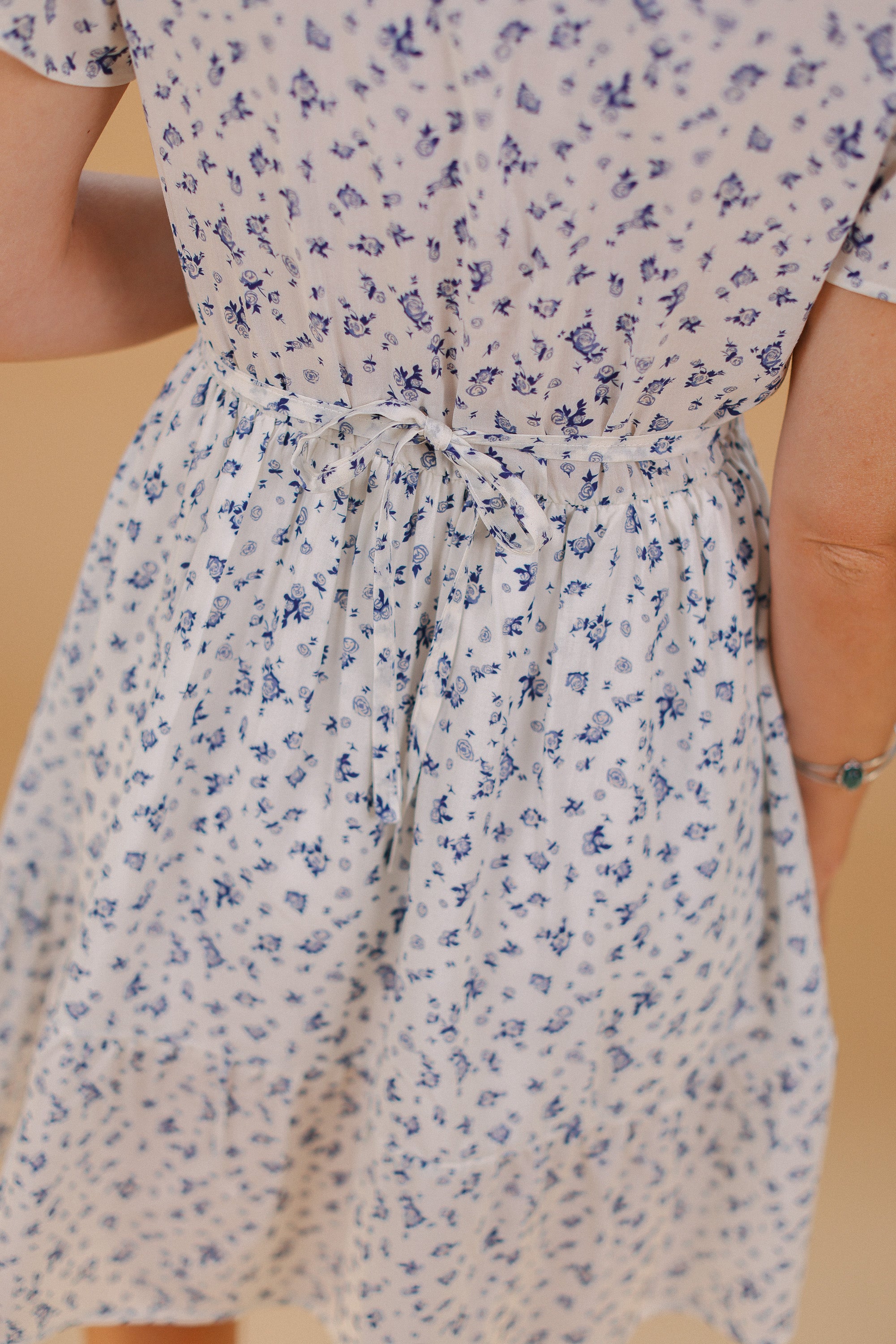 Dress Miran Blue Roses