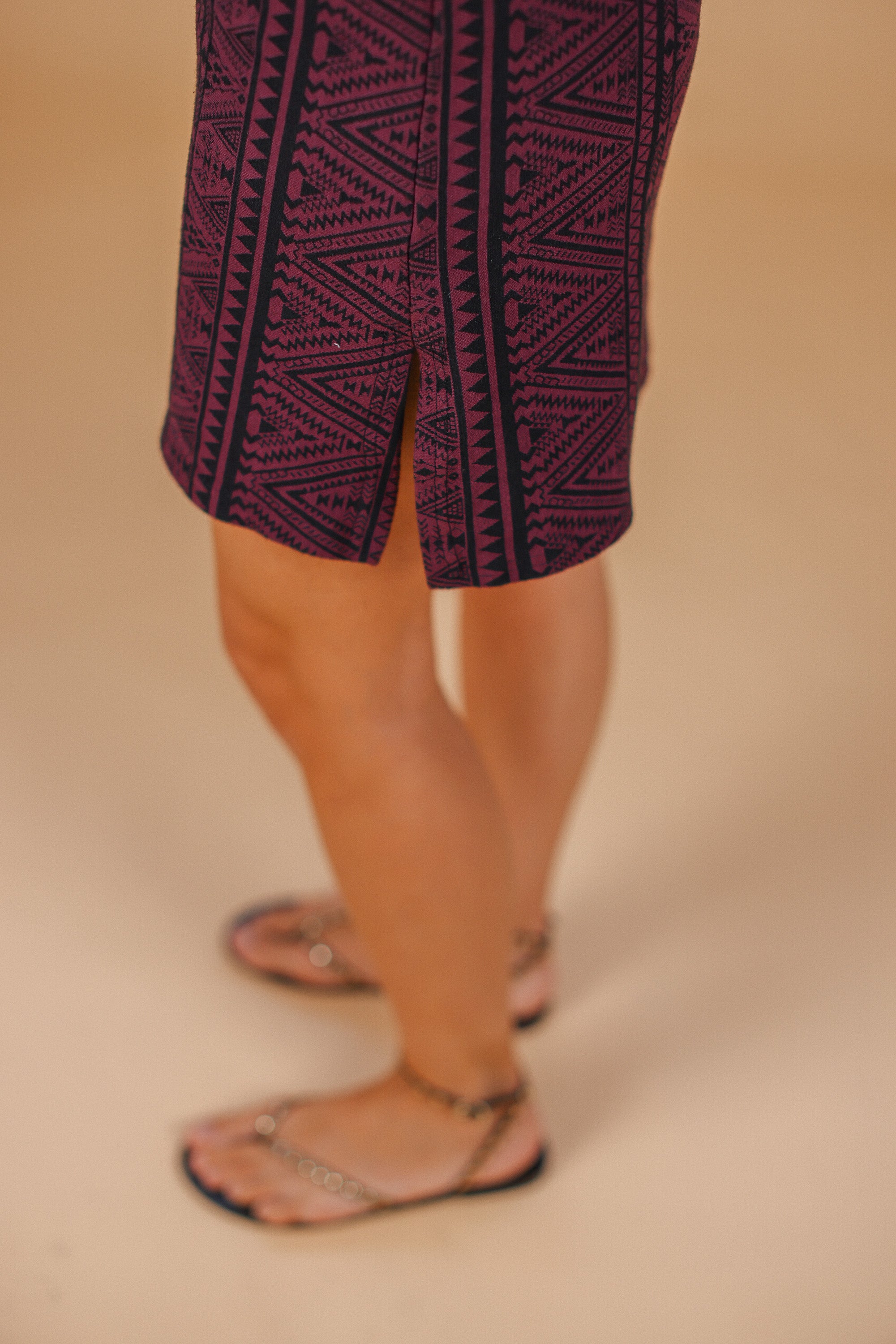 Dress Fae Stonewashed Aztec