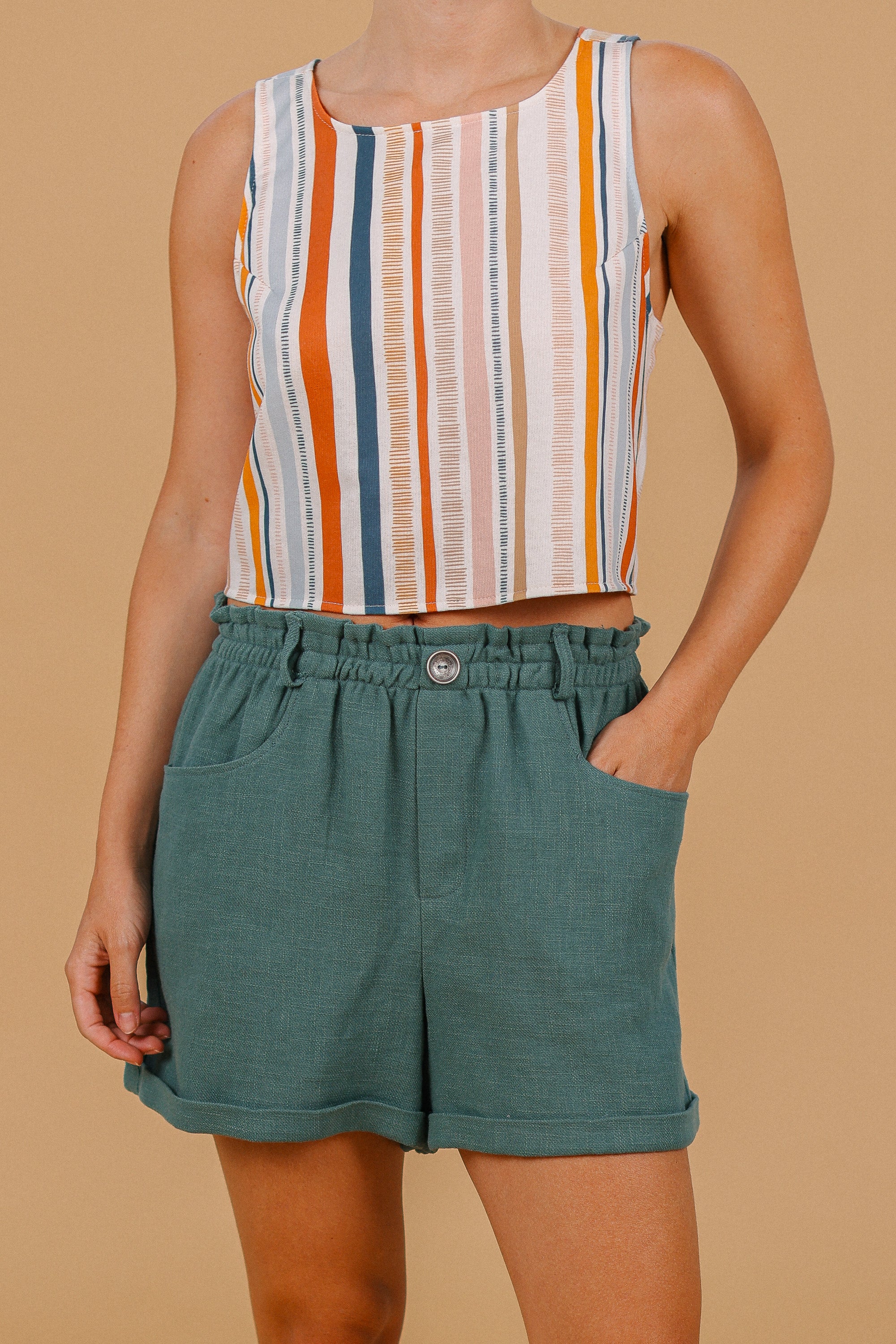 Shorts Lorna Petrol