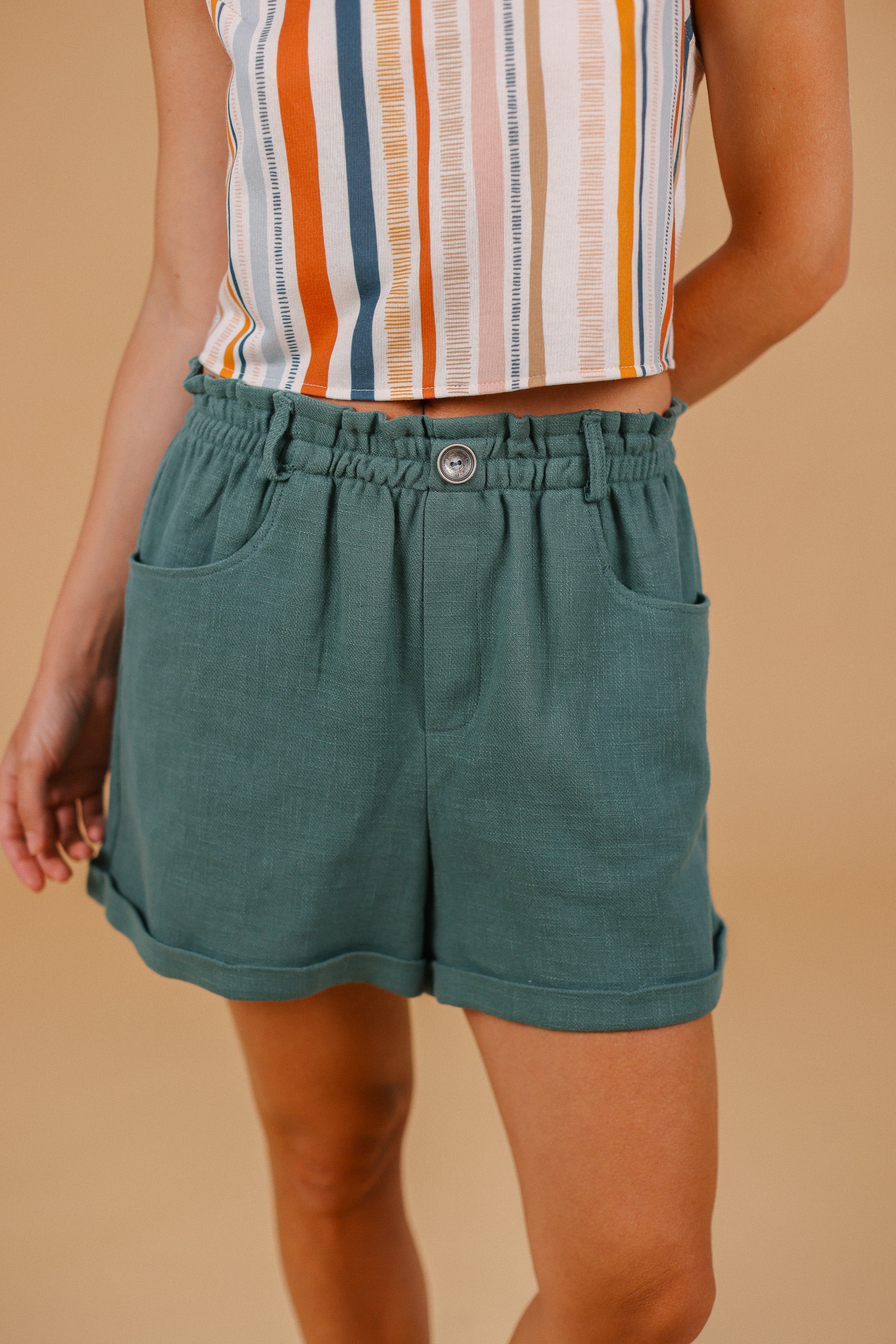 Shorts Lorna Petrol