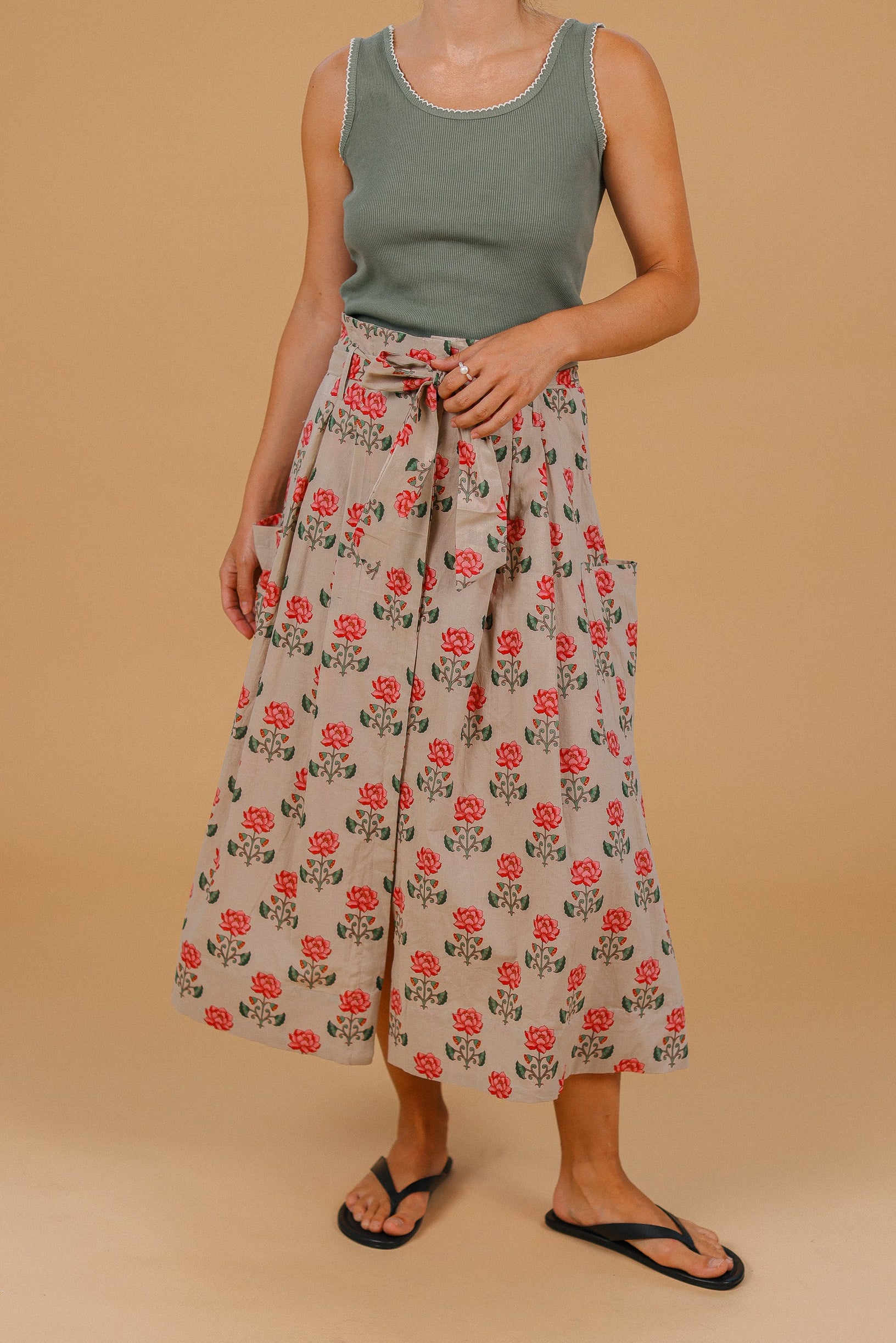 Skirt Malvina Mocha Floral