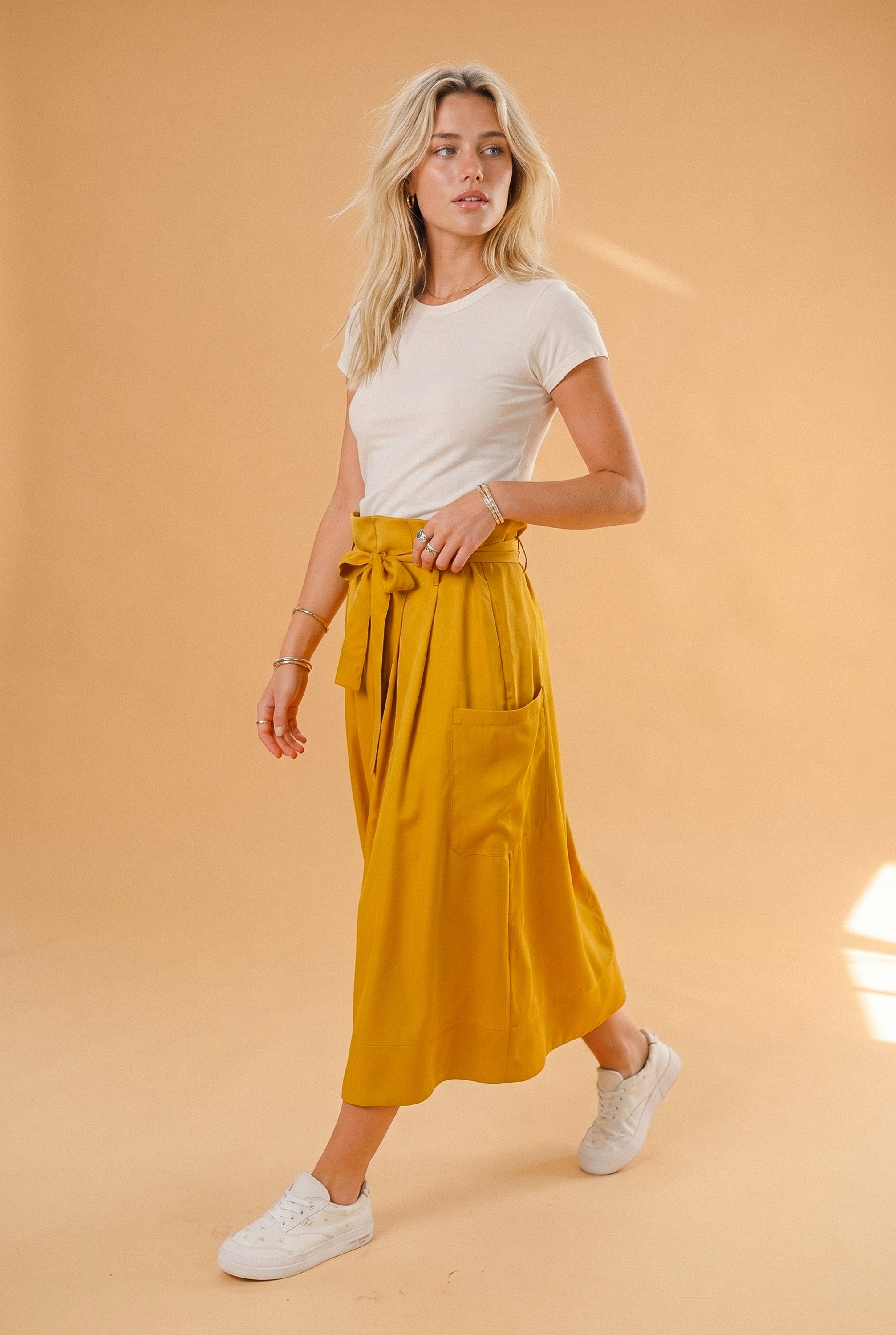 Skirt Mara Mustard