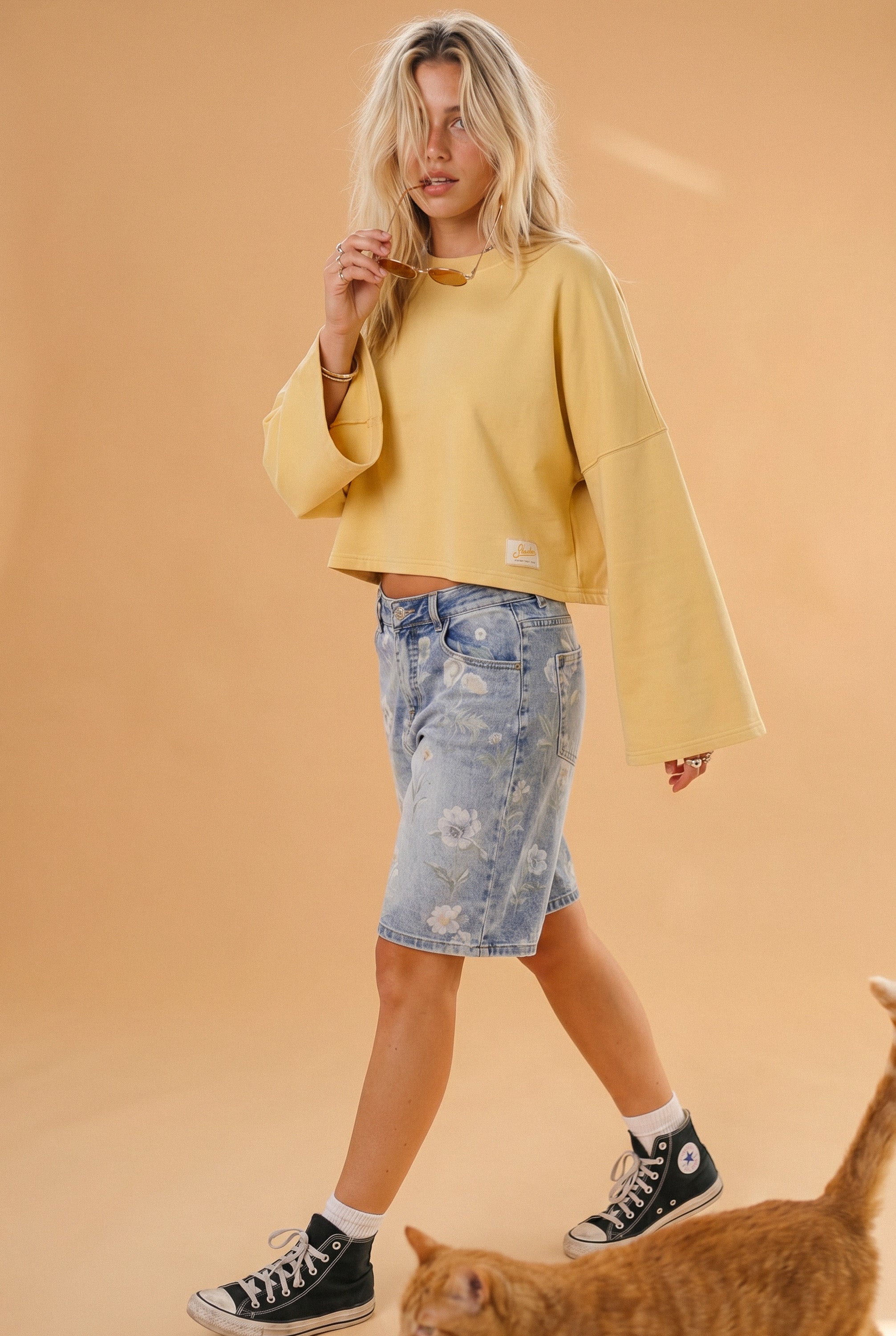 Sweatshirt Joe Mustard