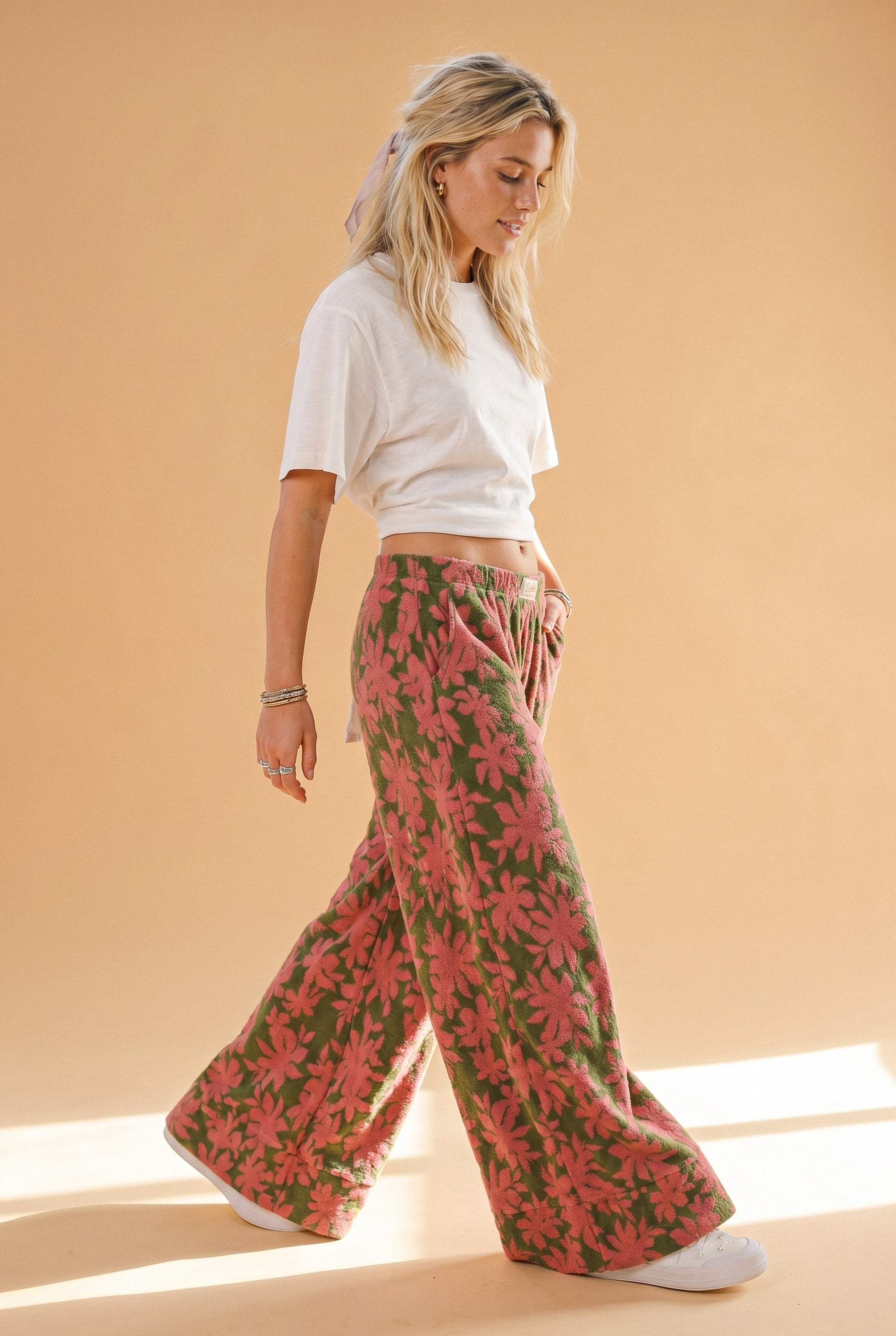 Trousers Sally Green Palms