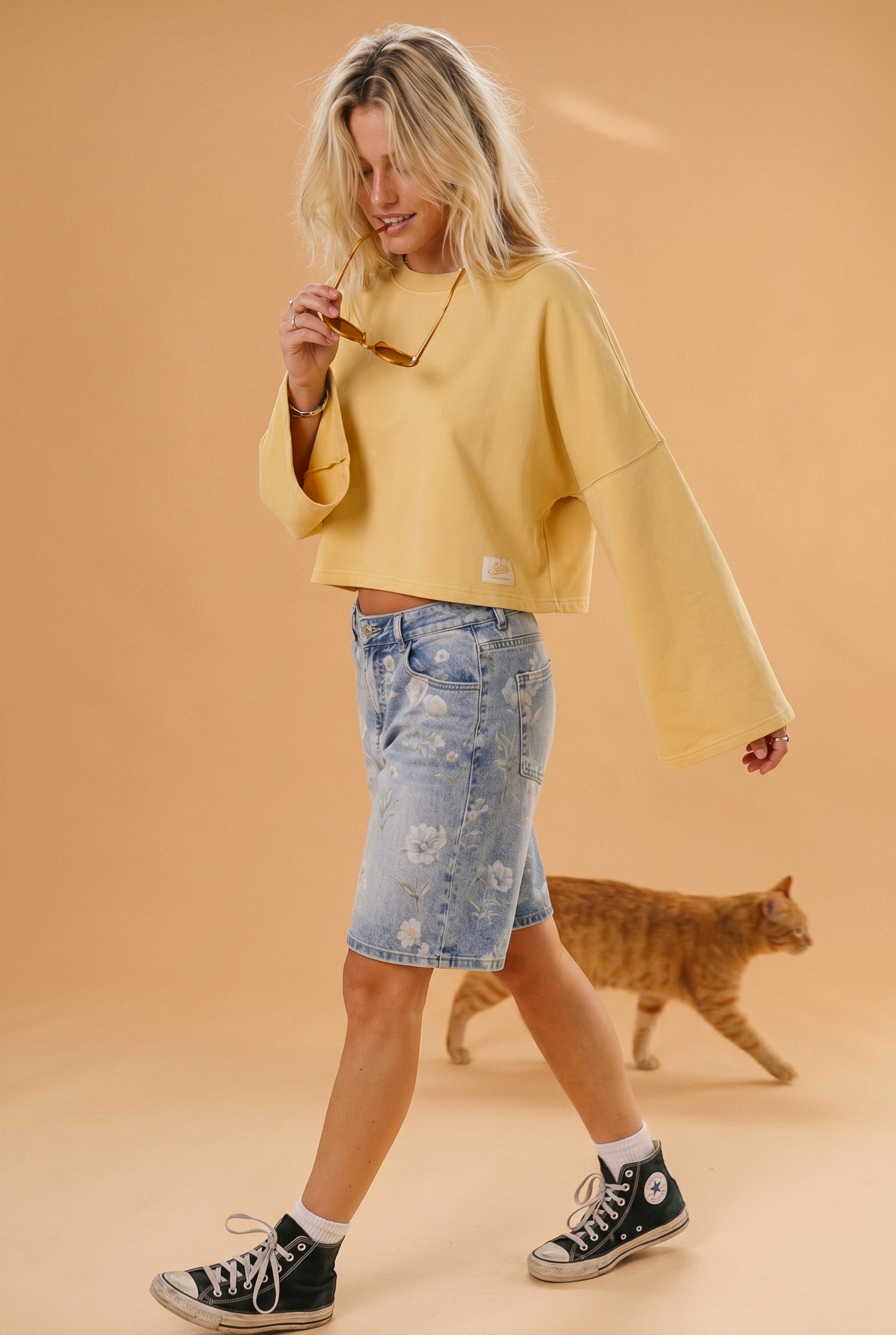 Sweatshirt Joe Mustard